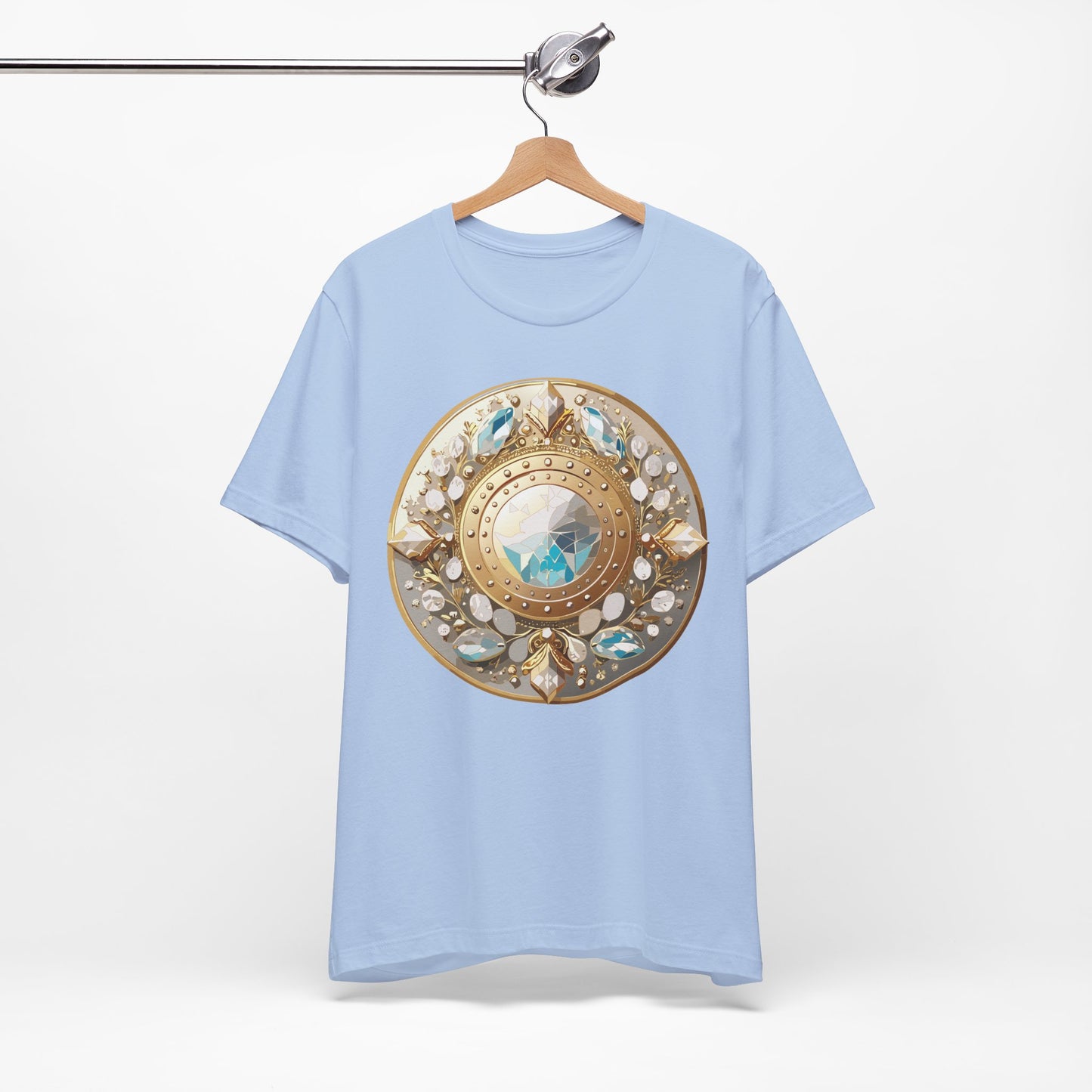 Medallion Shirt, Shirt with Medallion, Tee Shirt with Medal