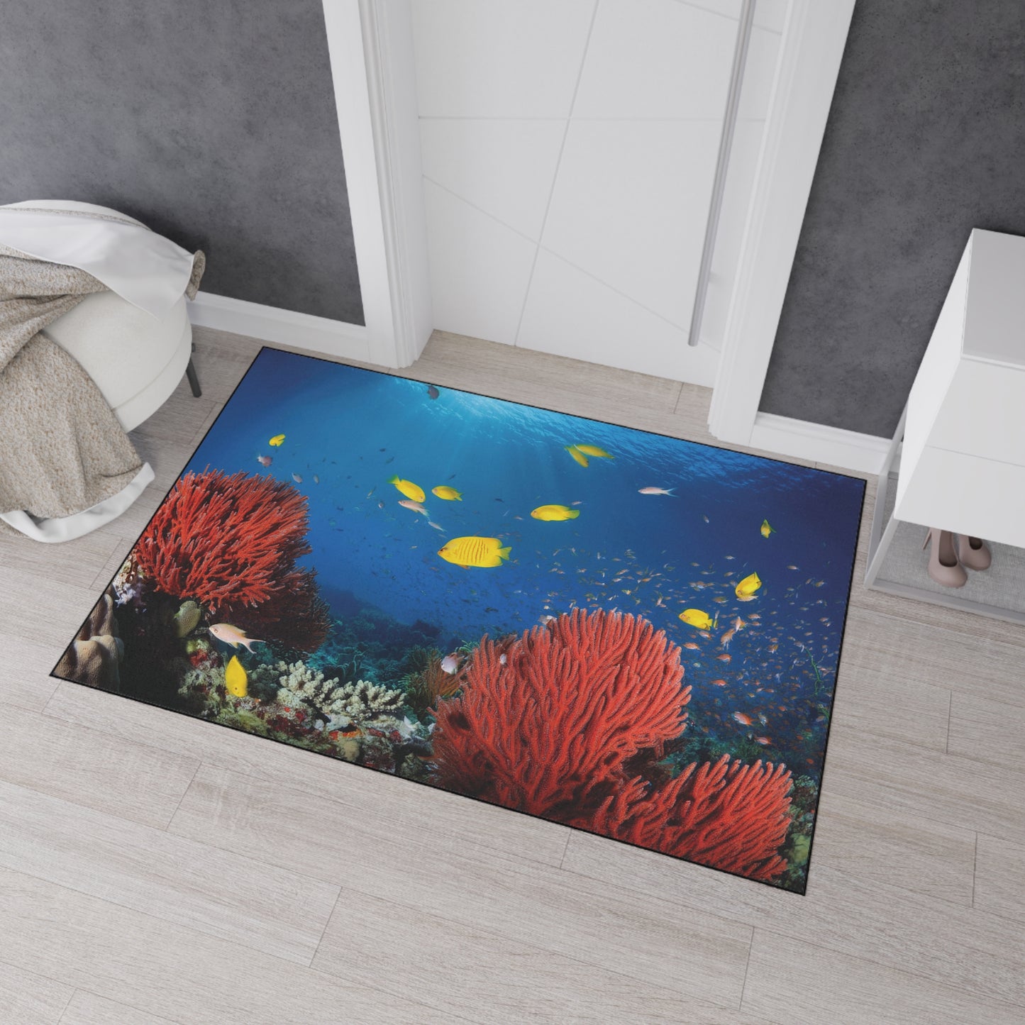 Heavy Duty Floor Mat - Deep Ocean