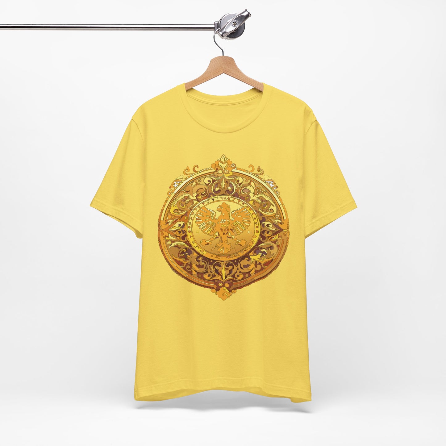 Coin Shirt, Shirt with Coin, Tee Shirt with Gold Coin, Shirt with Antique Coin