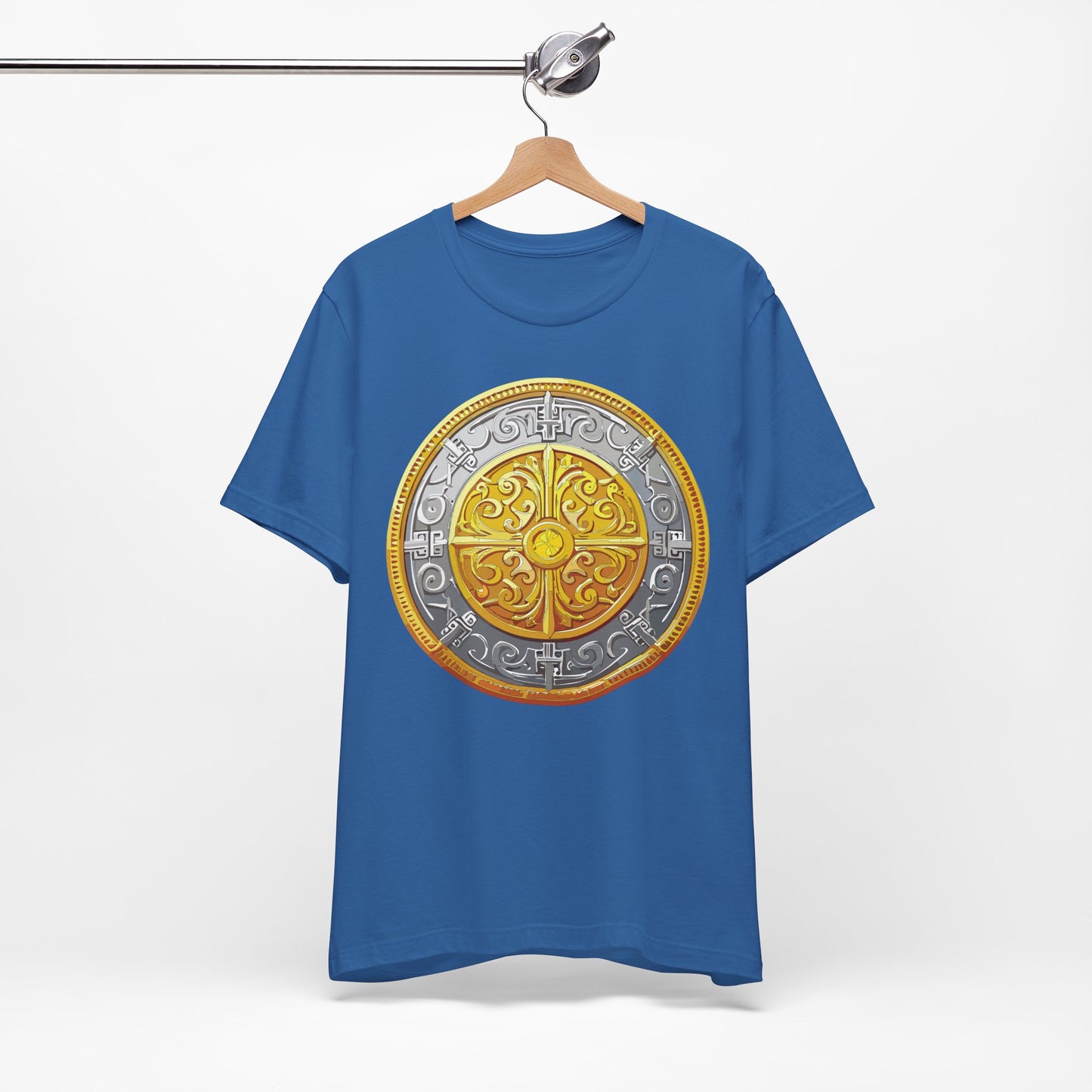 Coin Shirt, Shirt with Coin, Tee Shirt with Gold Coin, Shirt with Antique Coin