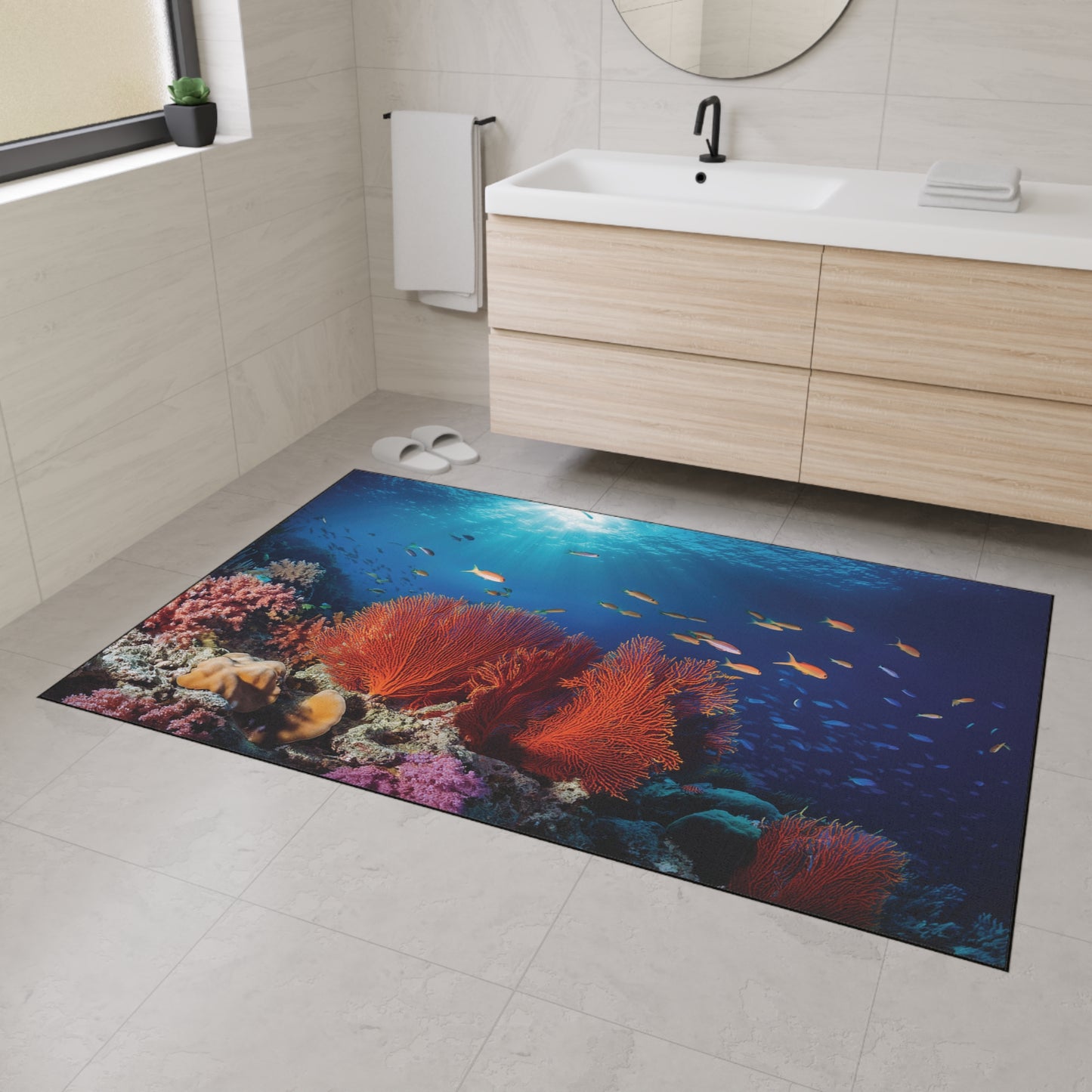 Heavy Duty Floor Mat - Deep Ocean