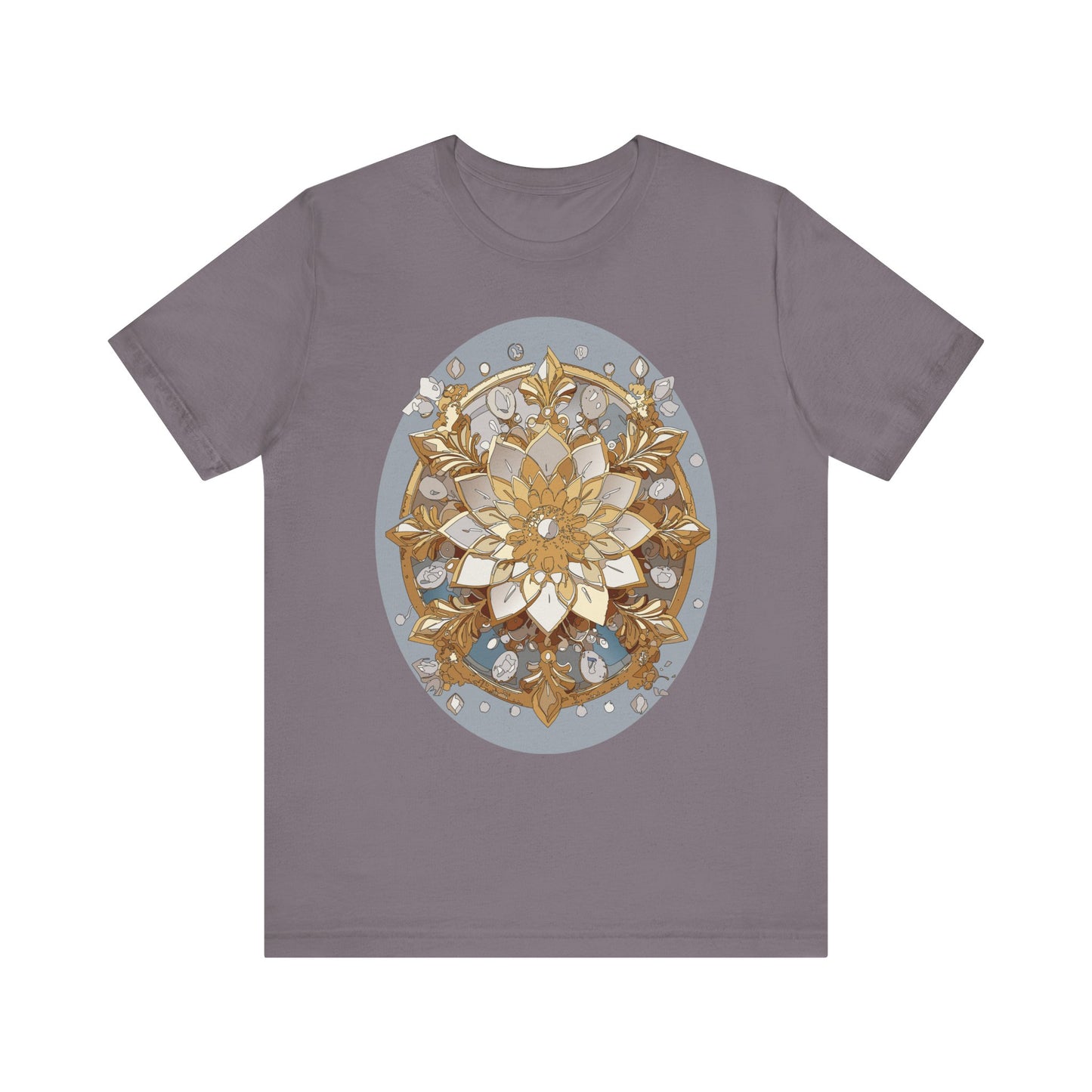 Floral Shirt, Flower Shirt, Tee Shirt with Antique Flower