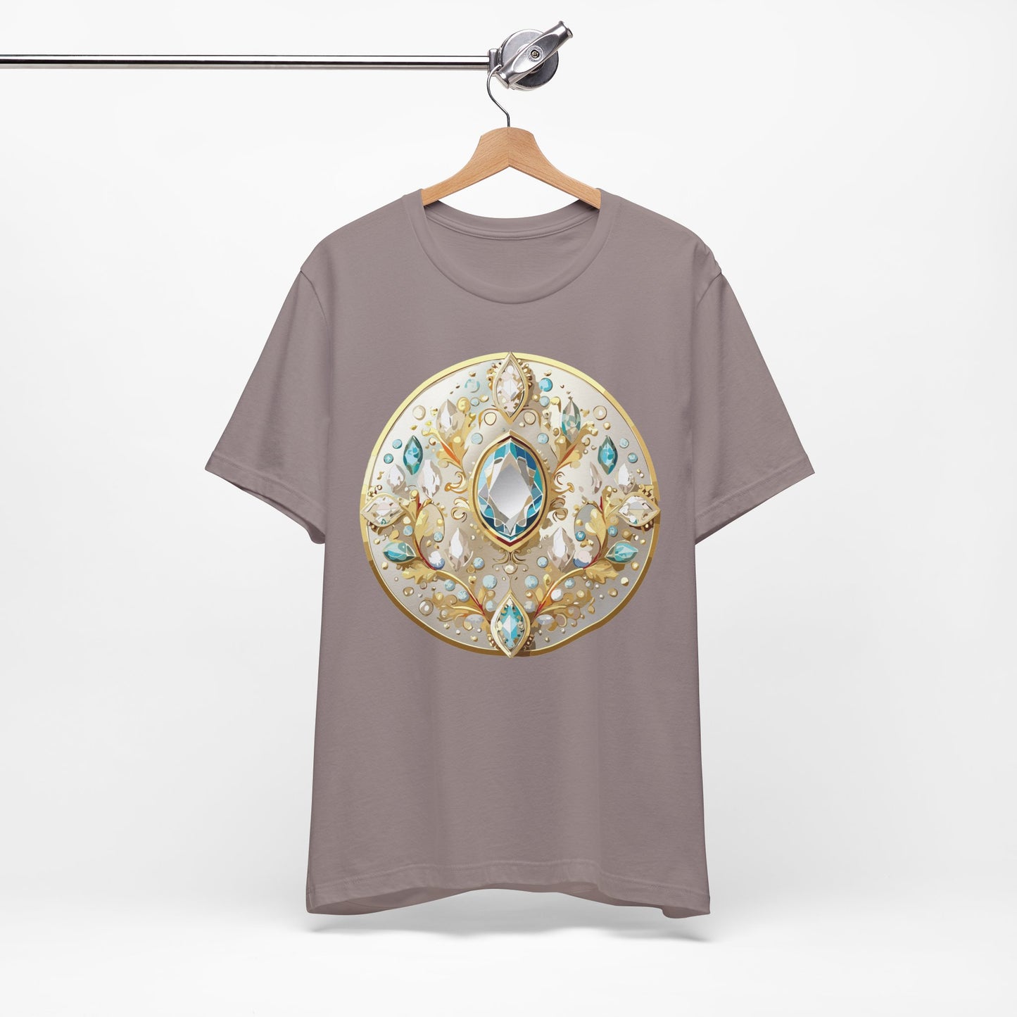 Medallion Shirt, Shirt with Medallion, Tee Shirt with Medal