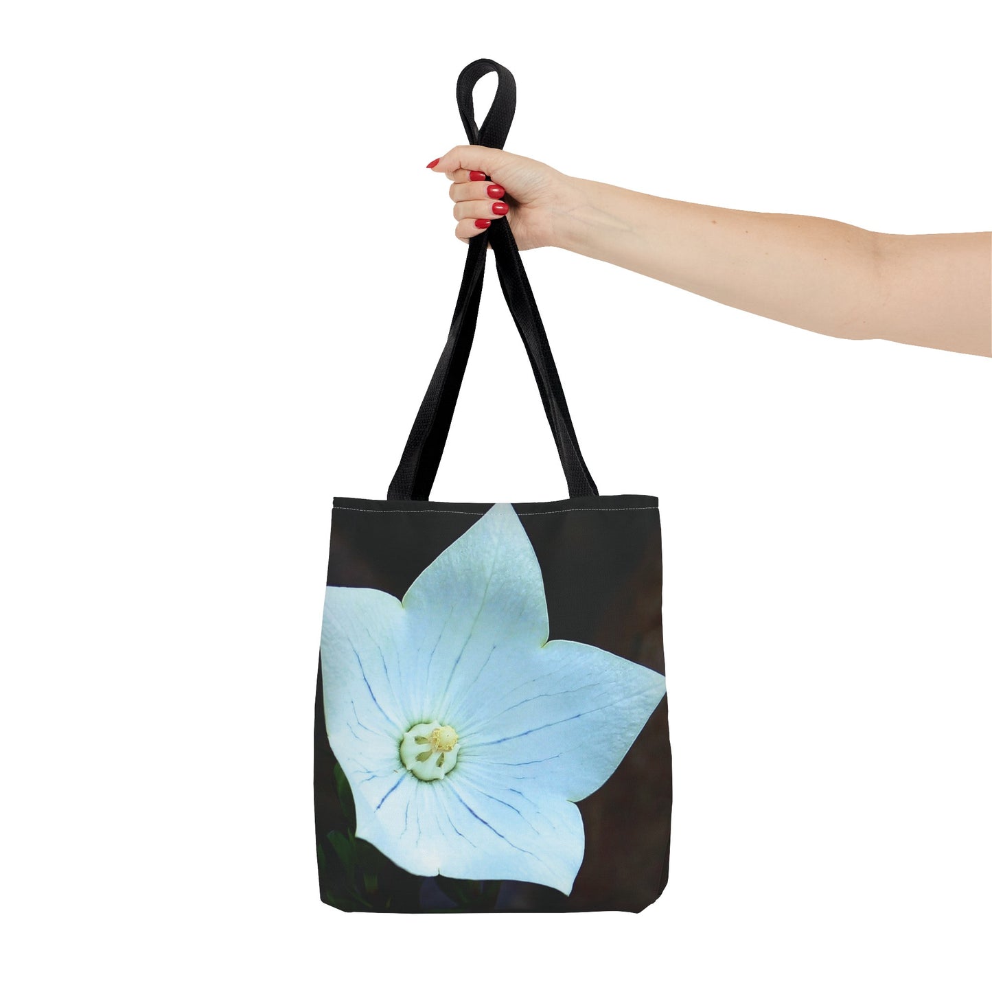 Canvas Bag with Floral Prints