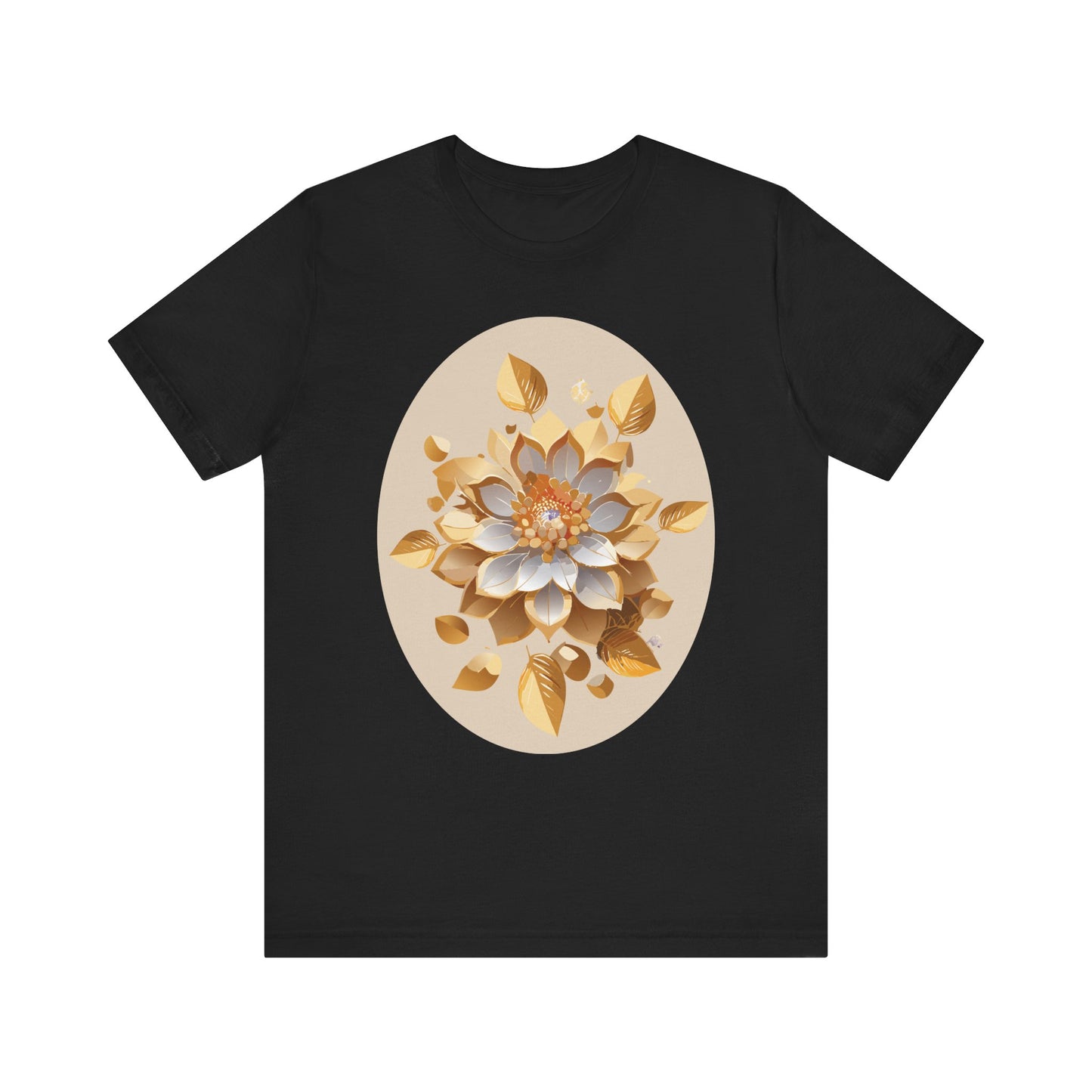 Floral Shirt, Flower Shirt, Tee Shirt with Antique Flower