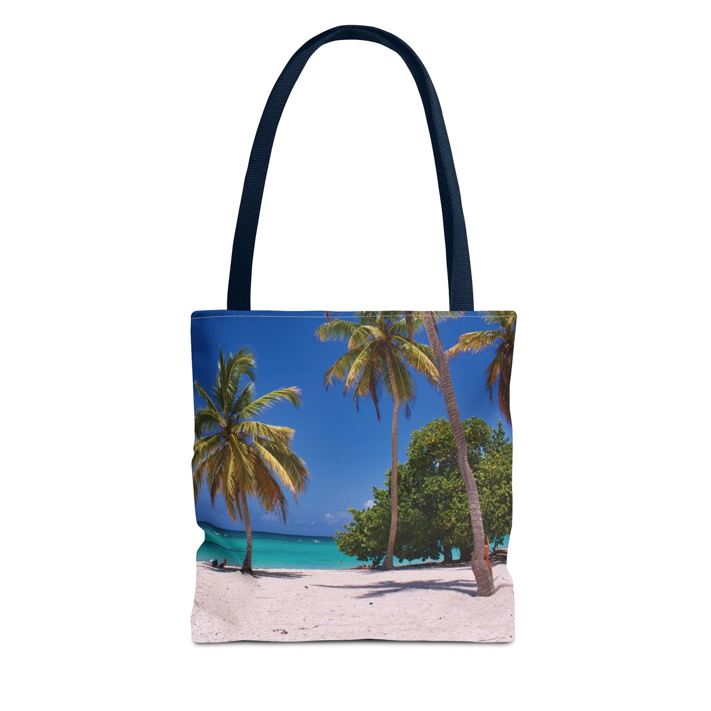 Canvas Bag with Beach Prints