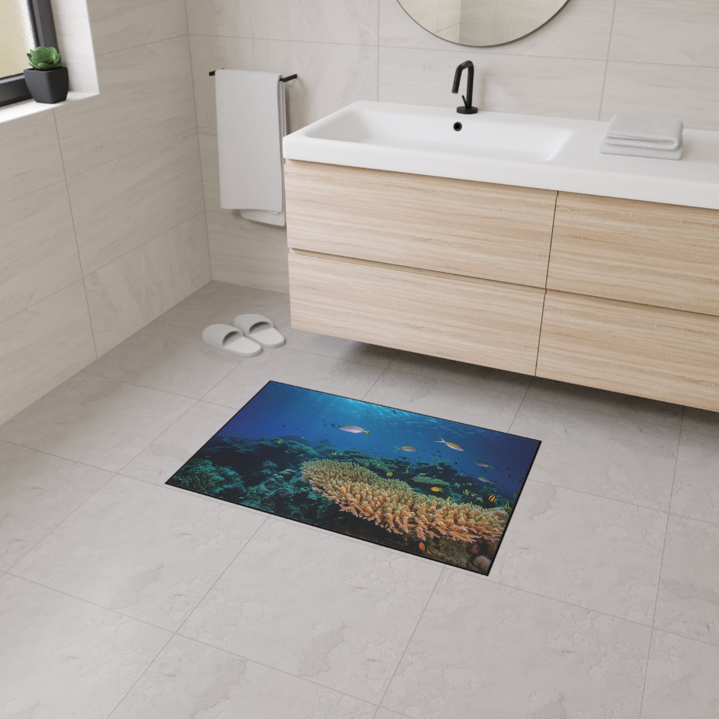 Heavy Duty Floor Mat -Deep Ocean