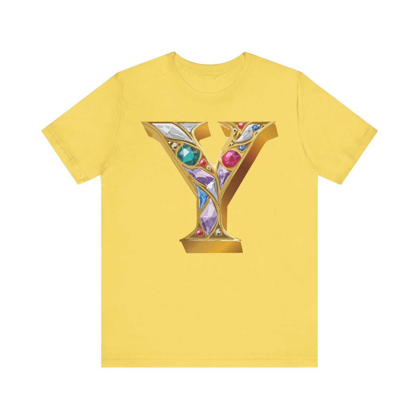 Letter Shirt, Shirt with Letters, Tee Shirt with Gold Letter, Shirt with Antique Letters