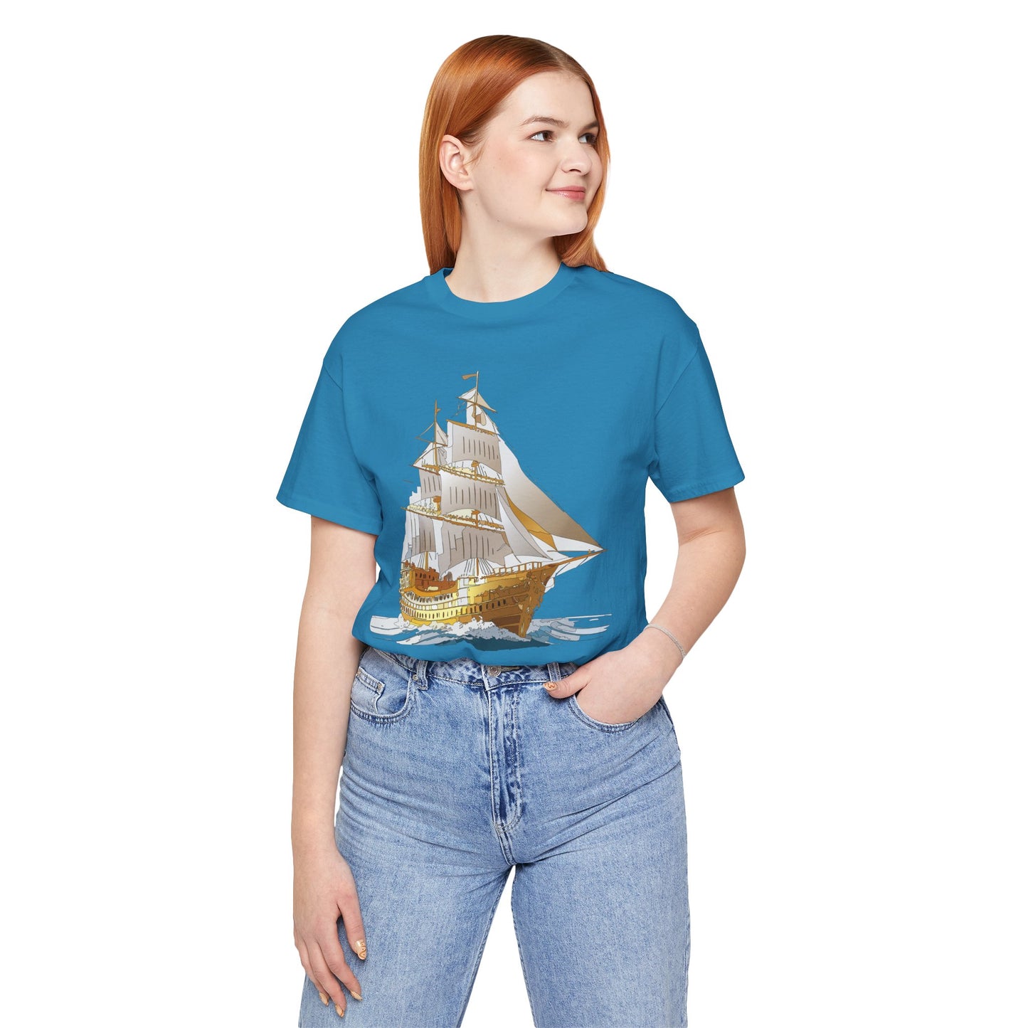 Ship Shirt, Shirt with Ship, Tee shirt with Ship