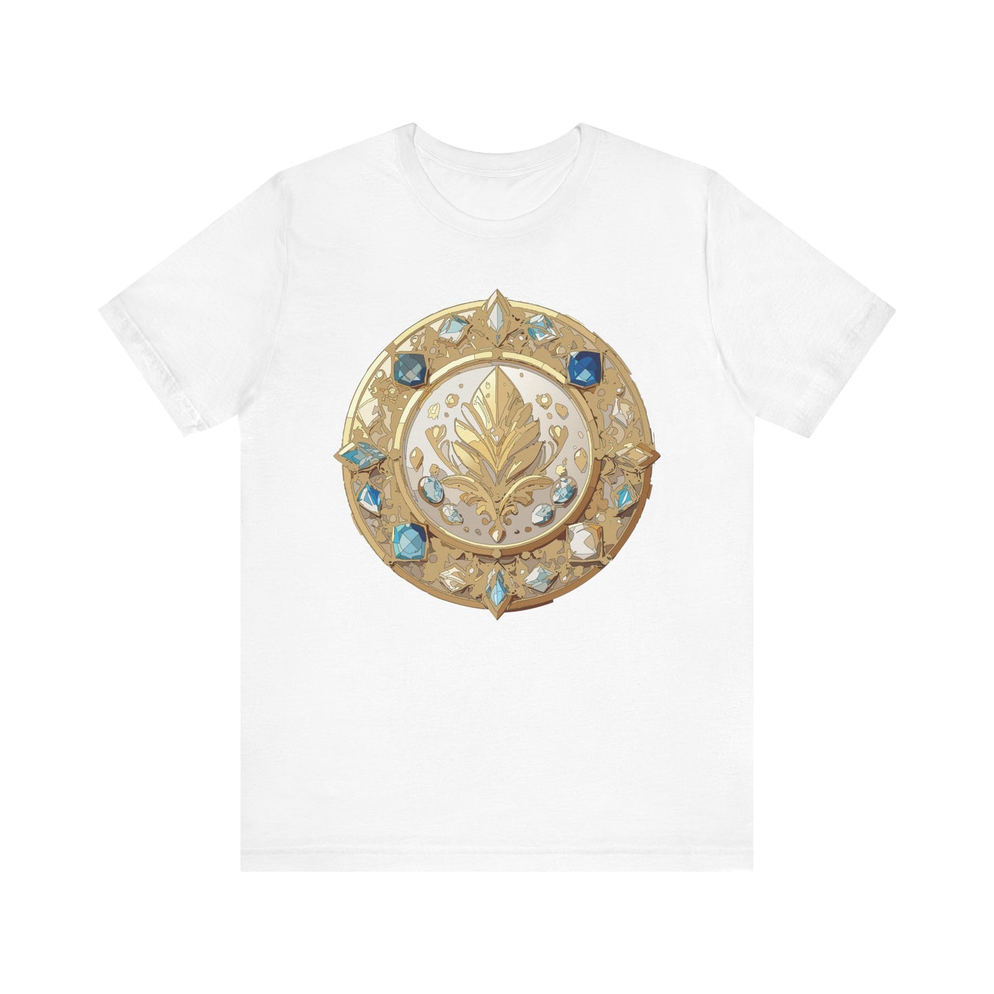 Medallion Shirt, Shirt with Medallion, Tee Shirt with Medal
