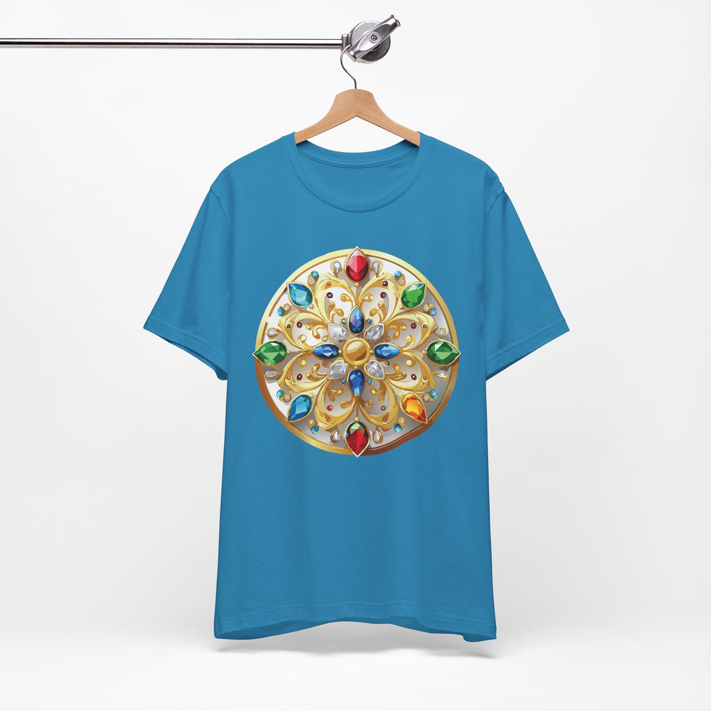 Medallion Shirt, Shirt with Medallion, Tee Shirt with Medal