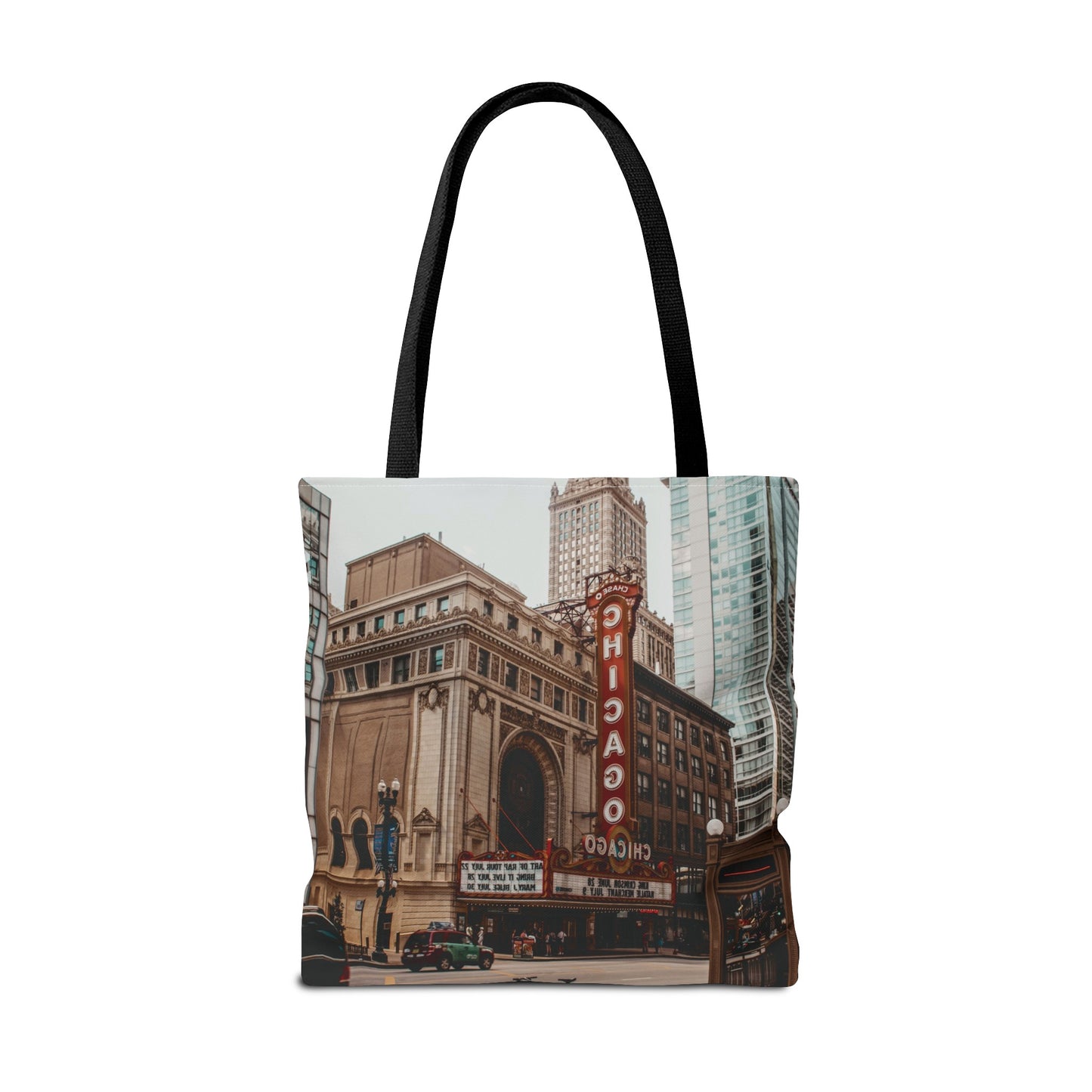 Canvas Bag with City Prints