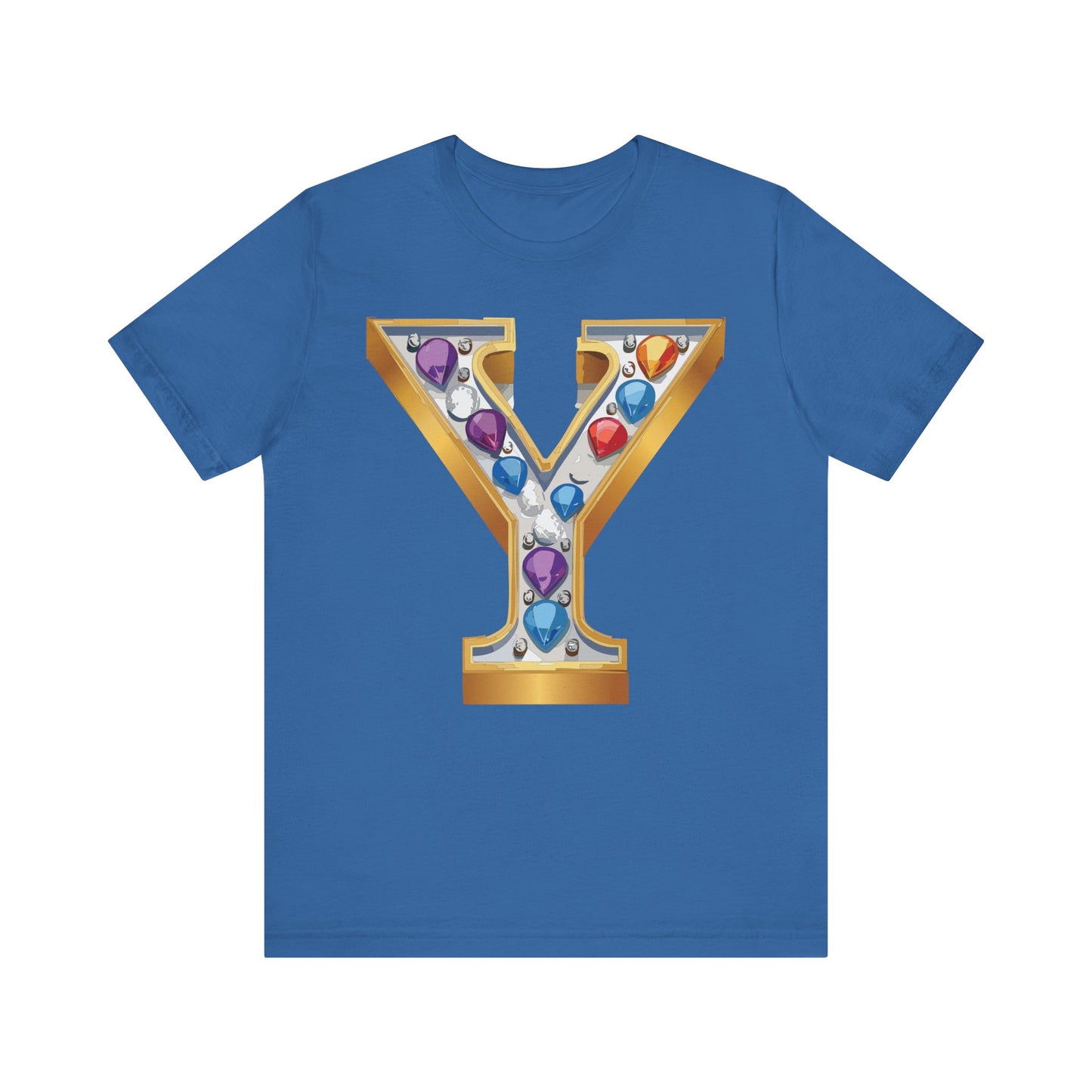 Letter Shirt, Shirt with Letters, Tee Shirt with Gold Letter, Shirt with Antique Letters