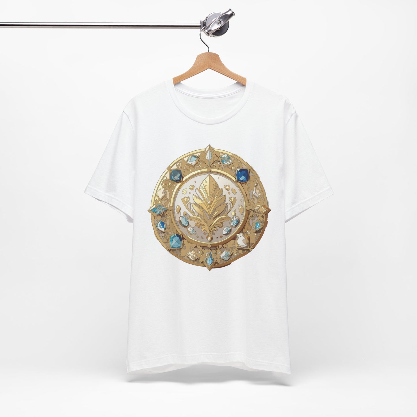 Medallion Shirt, Shirt with Medallion, Tee Shirt with Medal