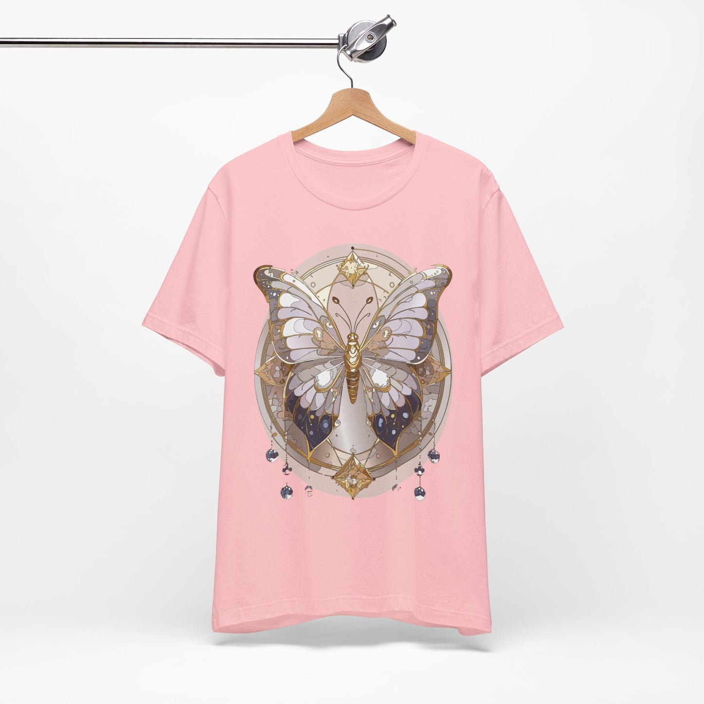 Butterfly Shirt, Shirt with Butterfly, Tee Shirt with Antique Butterfly