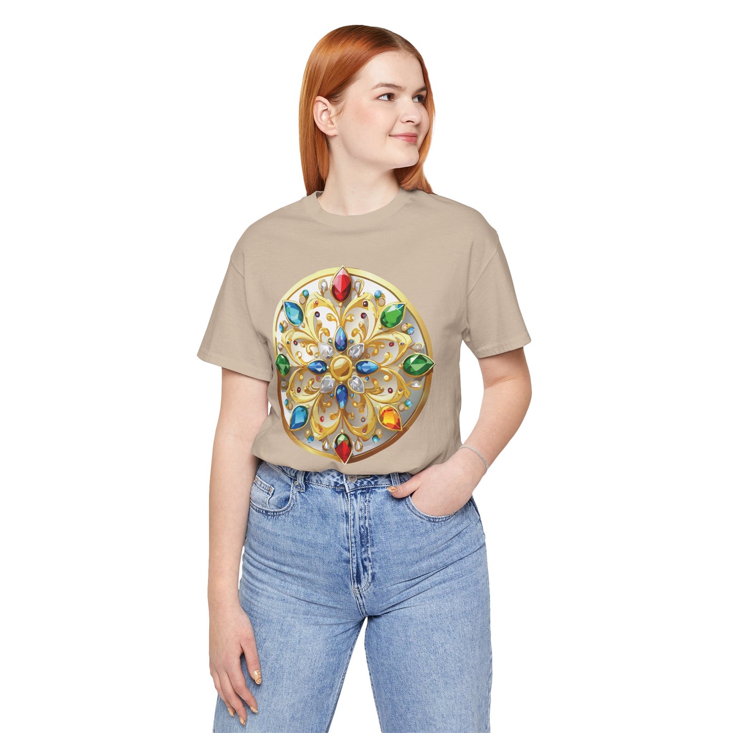 Medallion Shirt, Shirt with Medallion, Tee Shirt with Medal