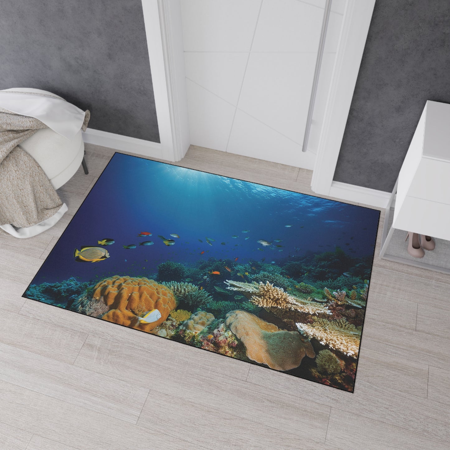 Heavy Duty Floor Mat - Deep Ocean