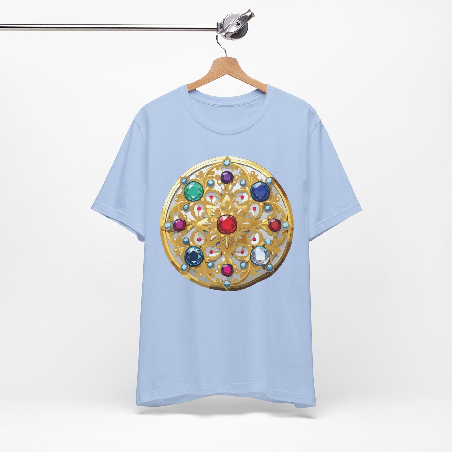 Medallion Shirt, Shirt with Medallion, Tee Shirt with Medal