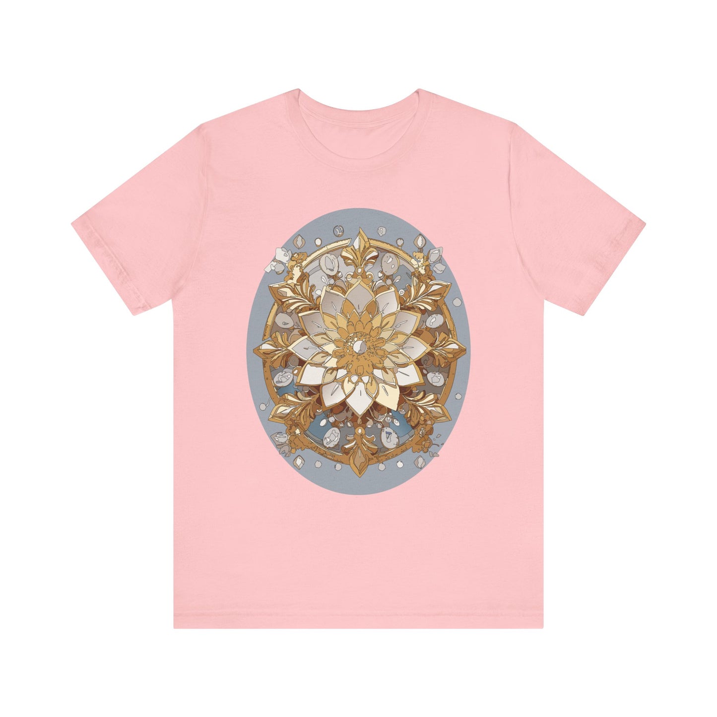 Floral Shirt, Flower Shirt, Tee Shirt with Antique Flower