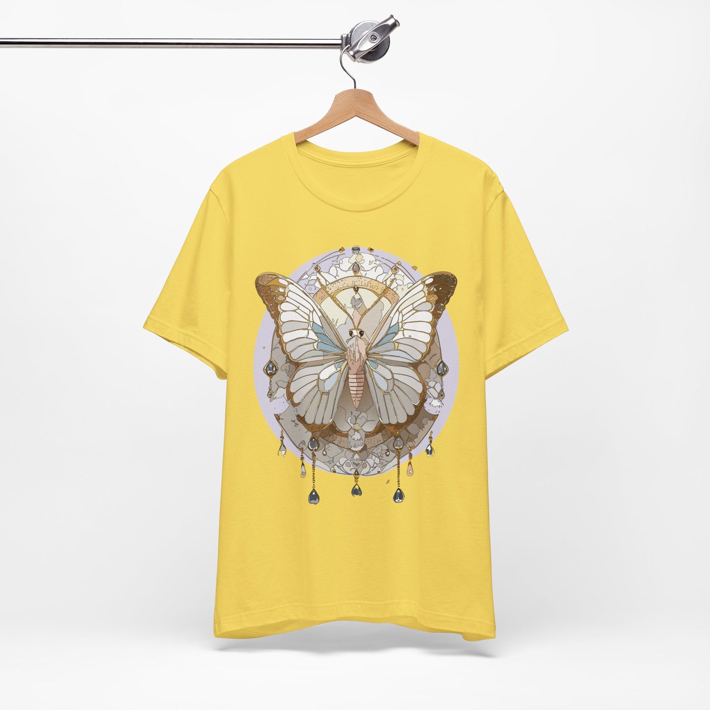 Butterfly Shirt, Shirt with Butterfly, Tee Shirt with Antique Butterfly