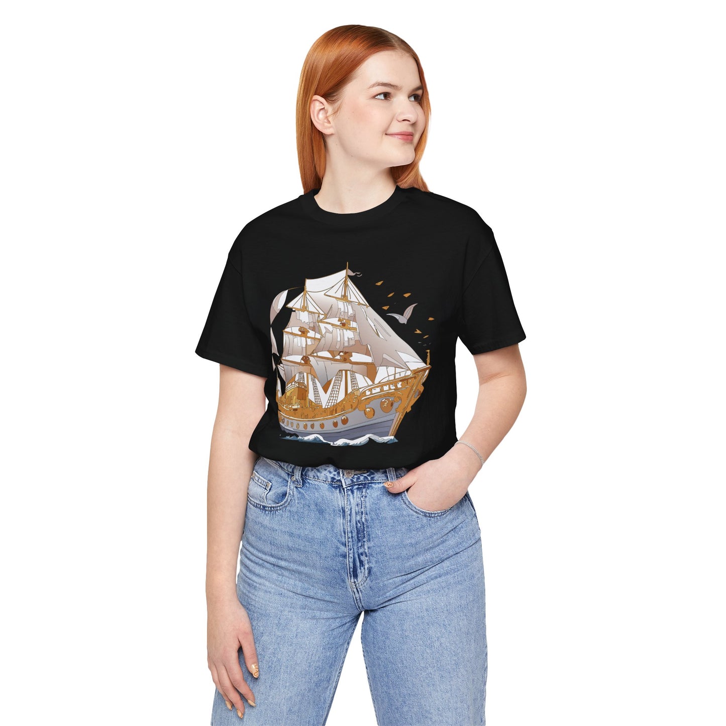 Ship Shirt, Shirt with Ship, Tee shirt with Ship