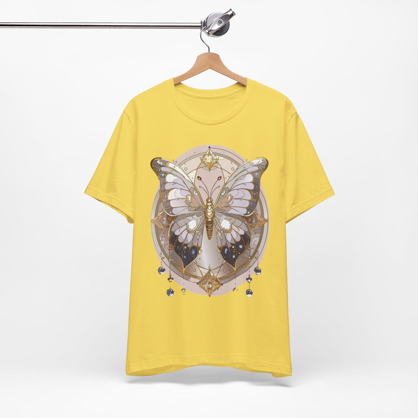 Butterfly Shirt, Shirt with Butterfly, Tee Shirt with Antique Butterfly