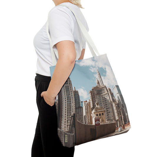 Canvas Bag with City Prints