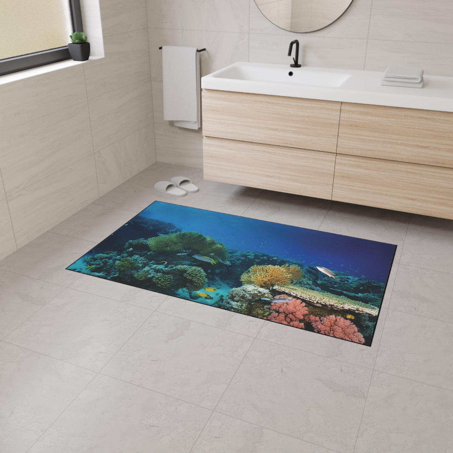 Heavy Duty Floor Mat - Deep Ocean