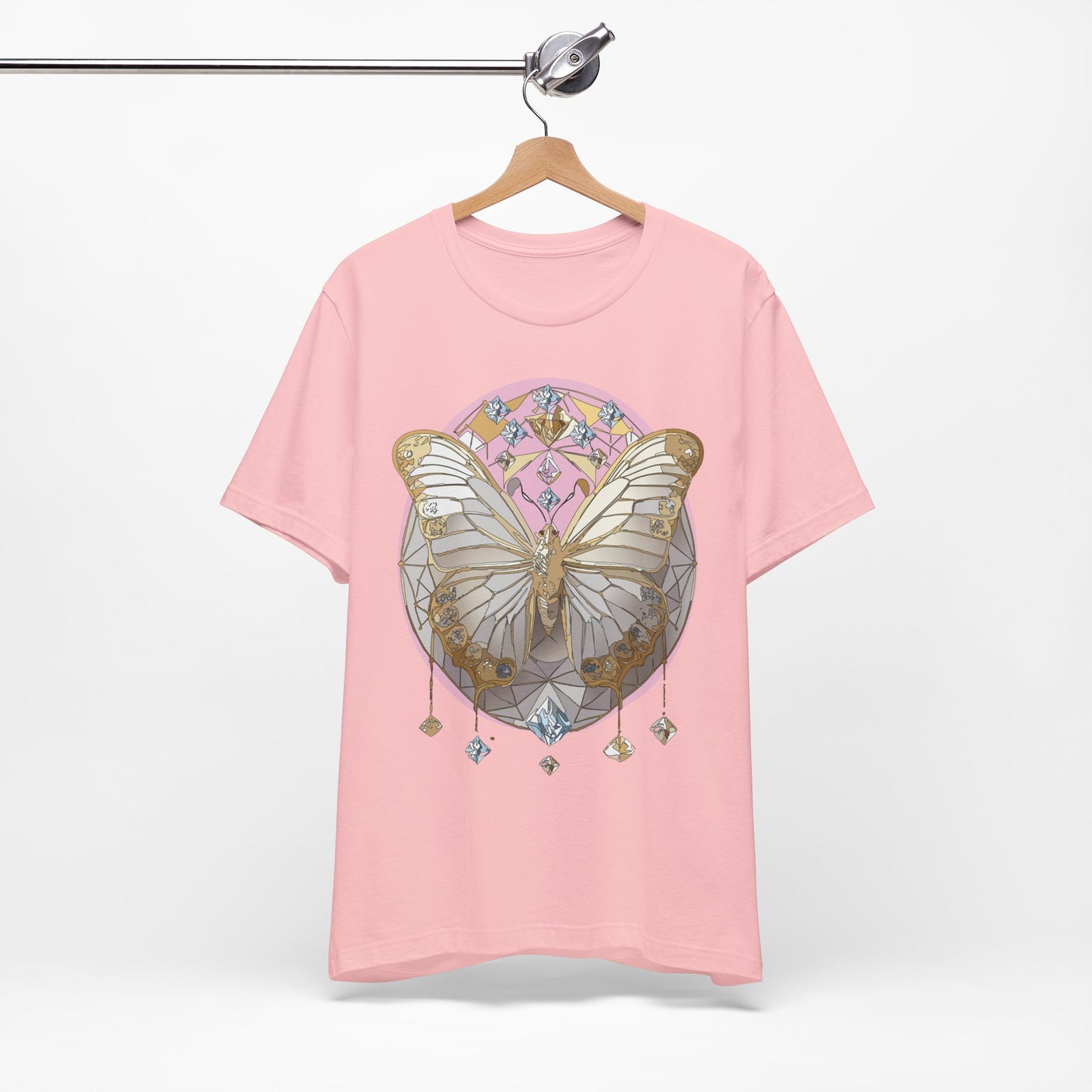 Butterfly Shirt, Shirt with Butterfly, Tee Shirt with Antique Butterfly