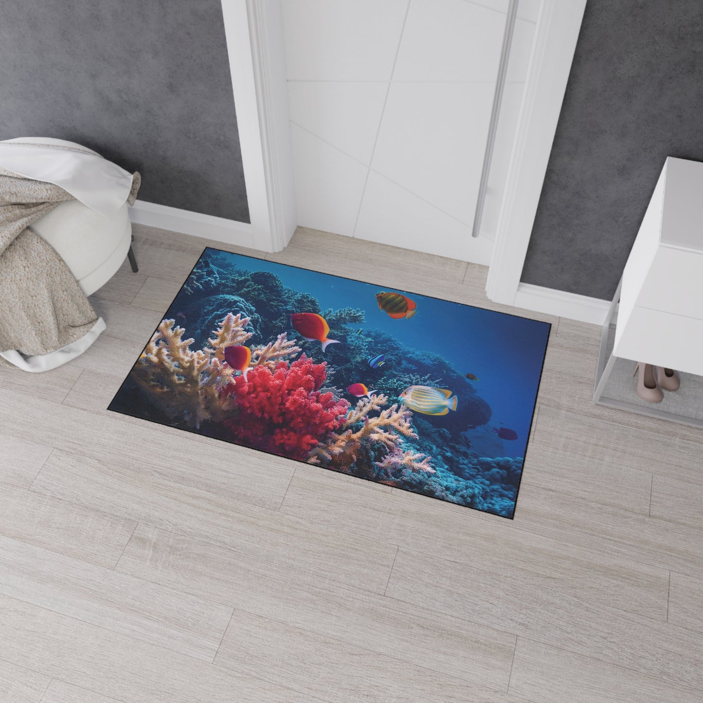 Heavy Duty Floor Mat - Deep Ocean