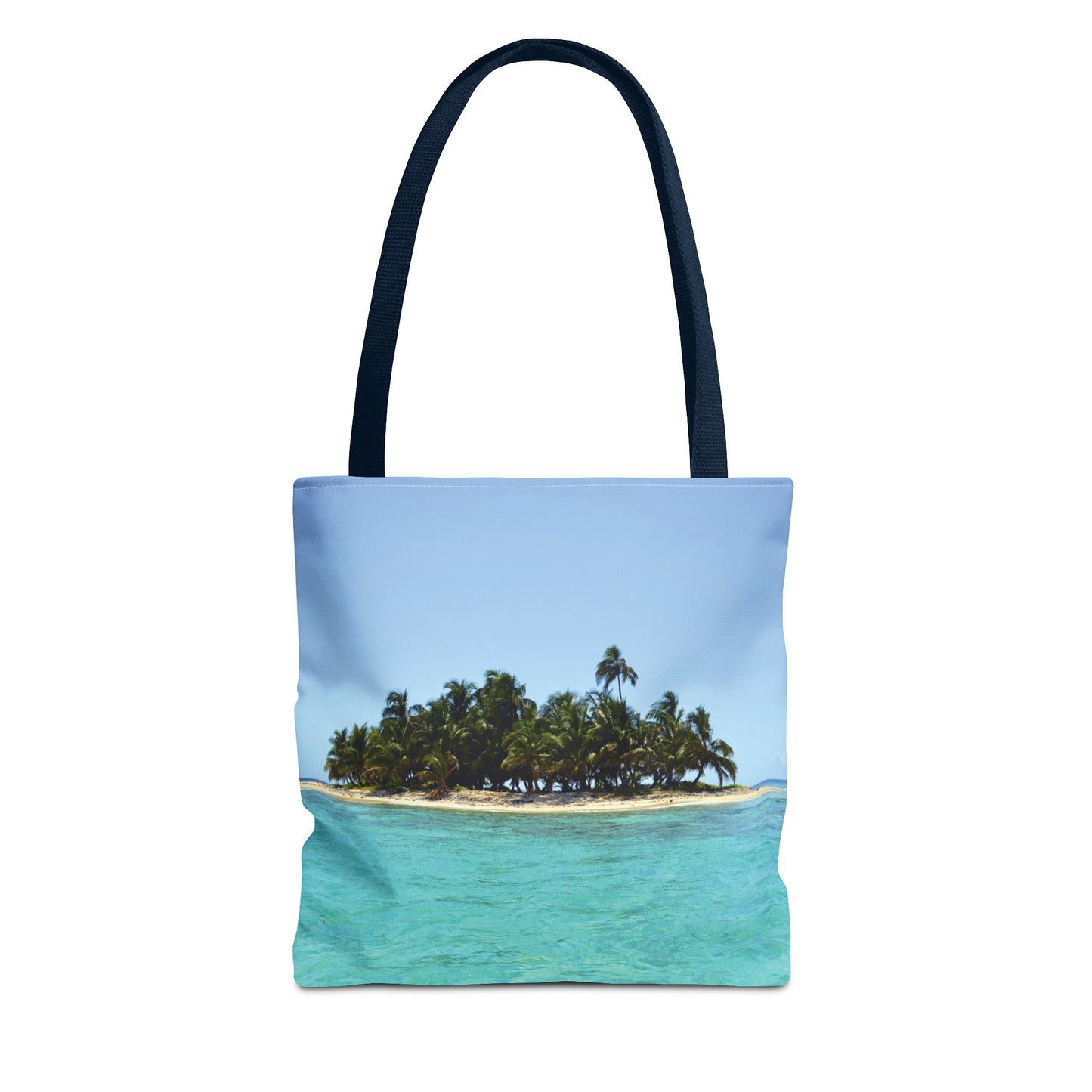 Canvas Bag with Beach Prints