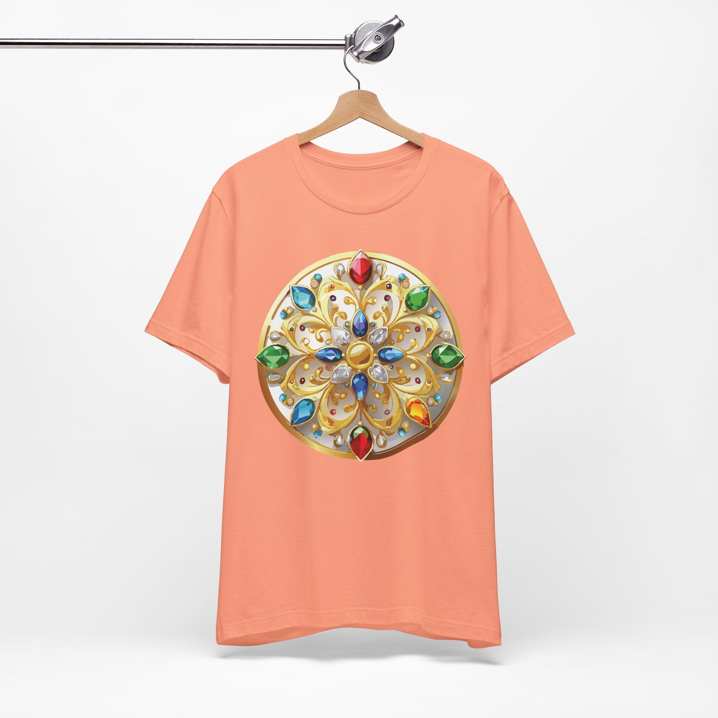 Medallion Shirt, Shirt with Medallion, Tee Shirt with Medal