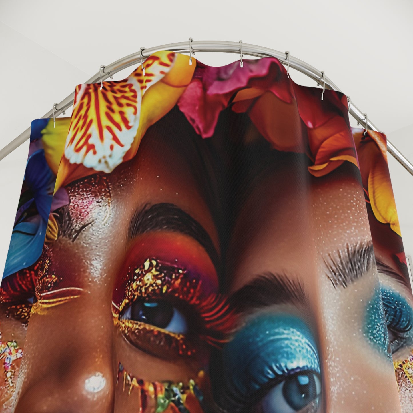 Woman Shower Curtain