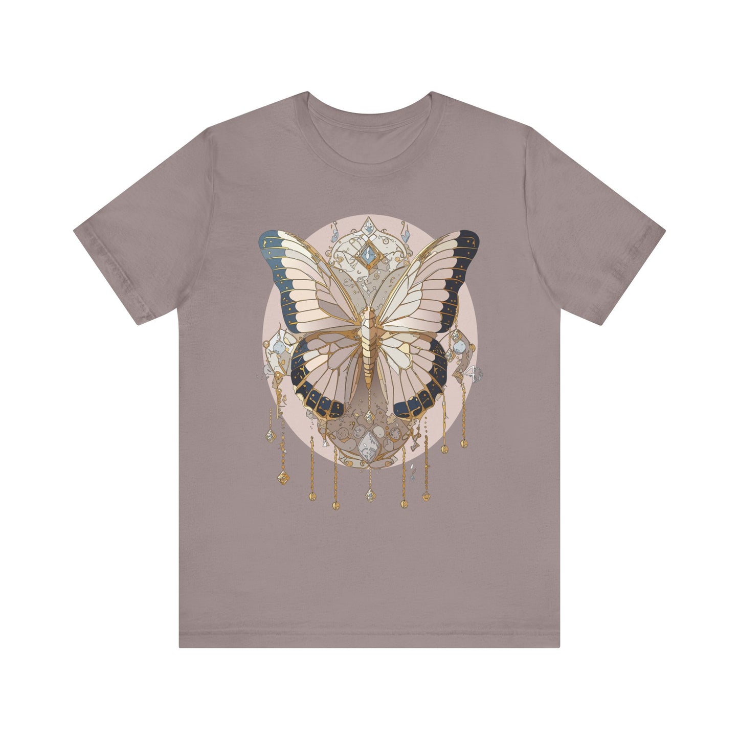 Butterfly Shirt, Shirt with Butterfly, Tee Shirt with Antique Butterfly