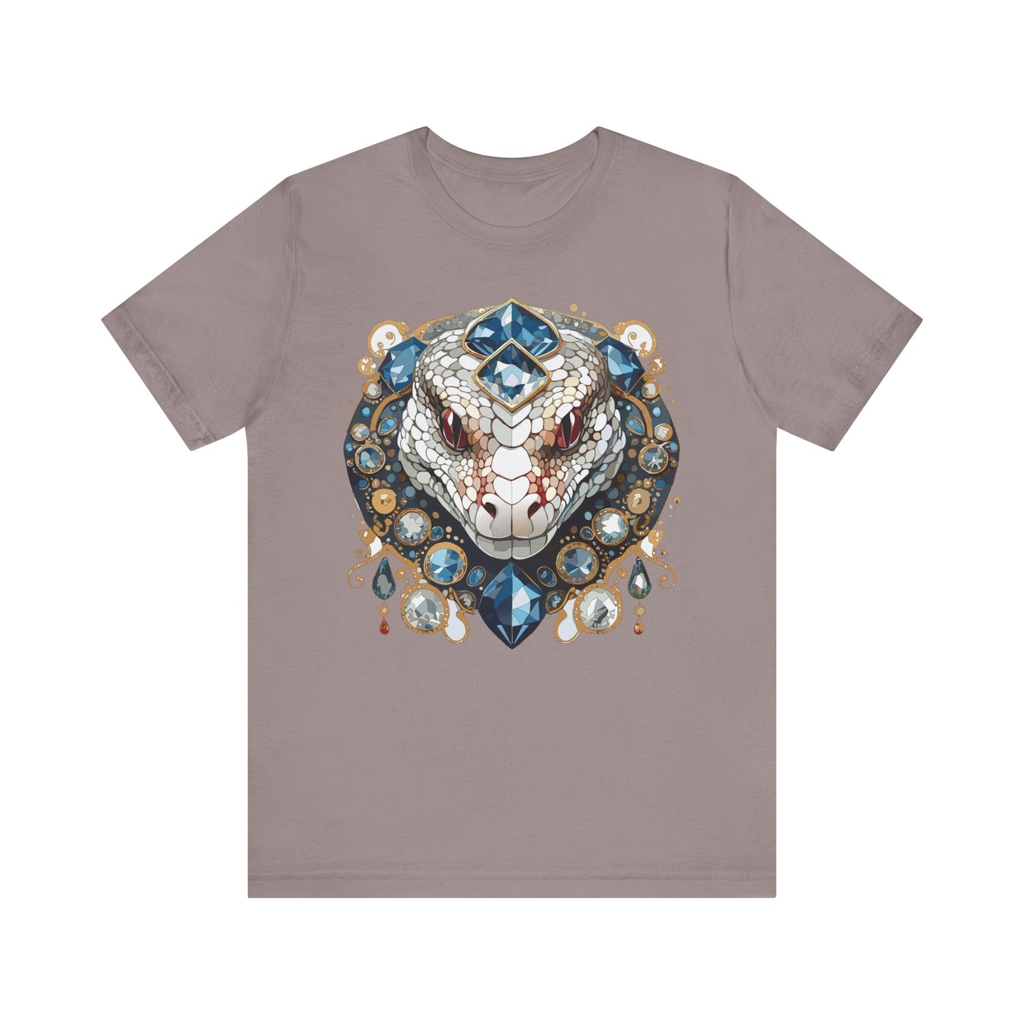 Animal Shirt, Shirt with Animal, Tee Shirt with Gold Animal Medal, Shirt with Antique Animal Medallion