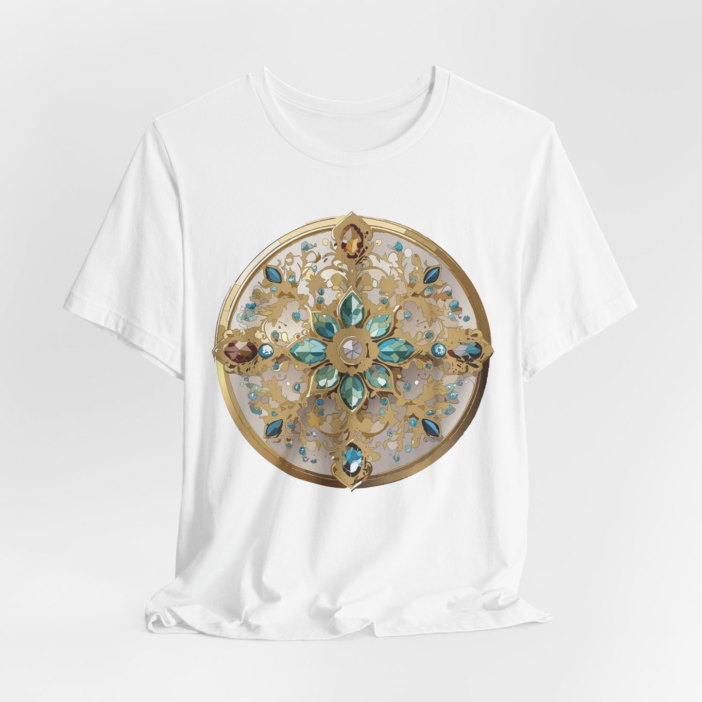 Medallion Shirt, Shirt with Medallion, Tee Shirt with Medal