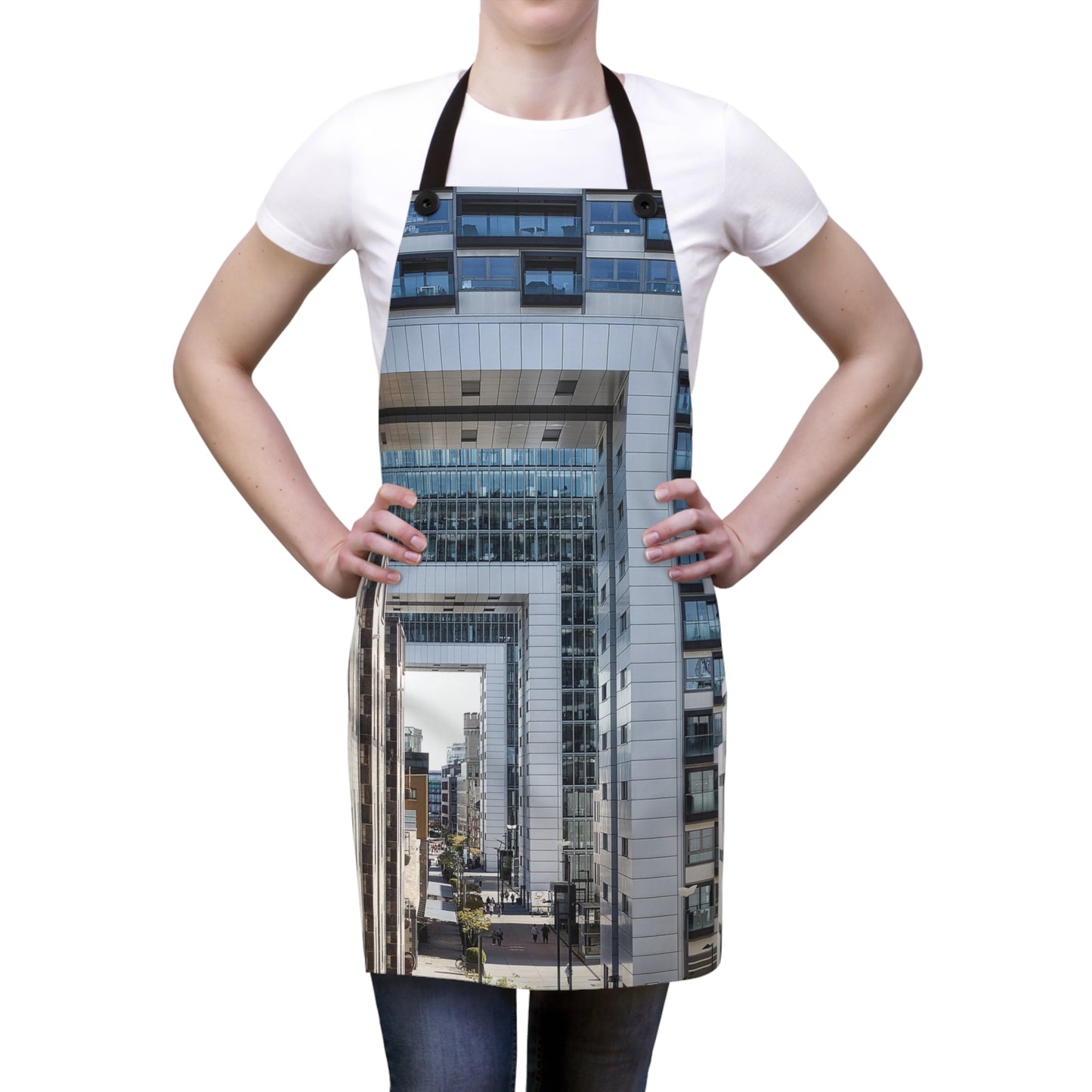 Apron with City print