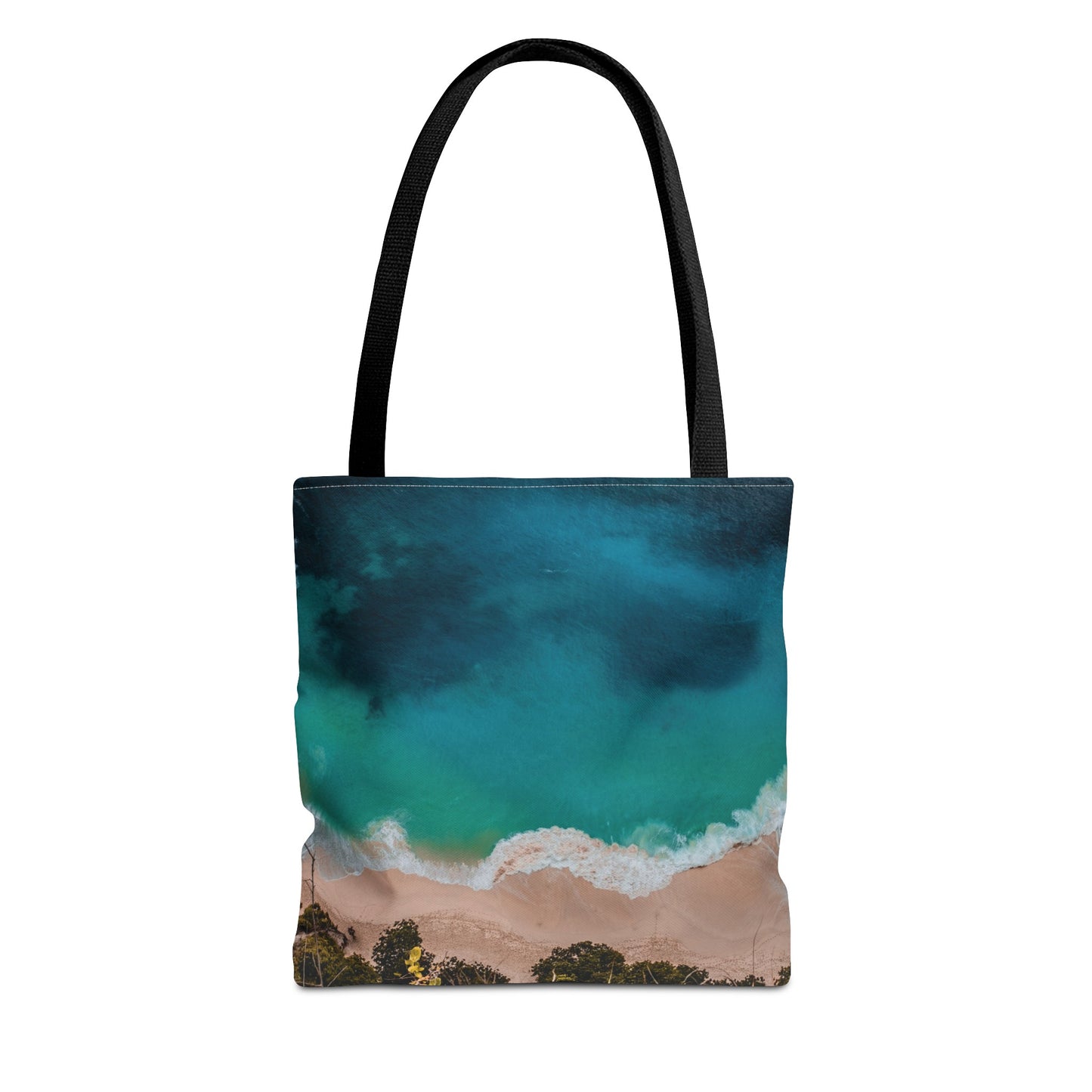 Canvas Bag with Beach Prints