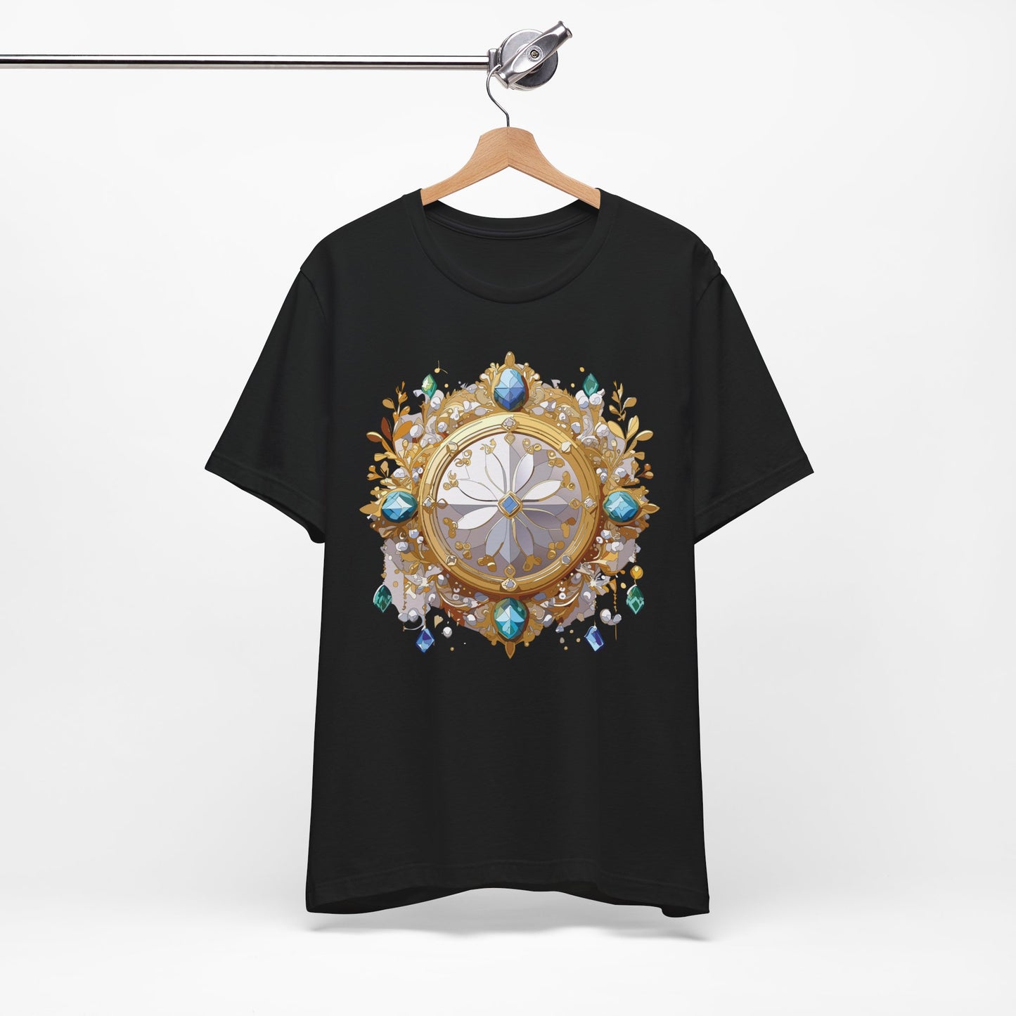 Medallion Shirt, Shirt with Medallion, Tee Shirt with Medal
