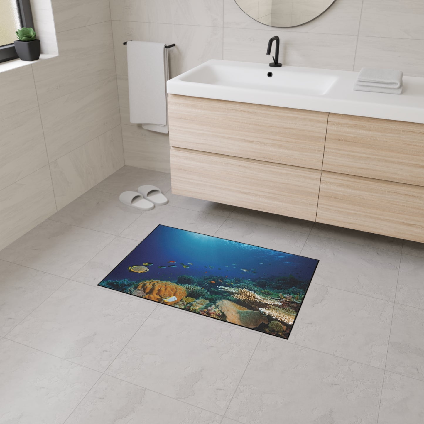 Heavy Duty Floor Mat - Deep Ocean