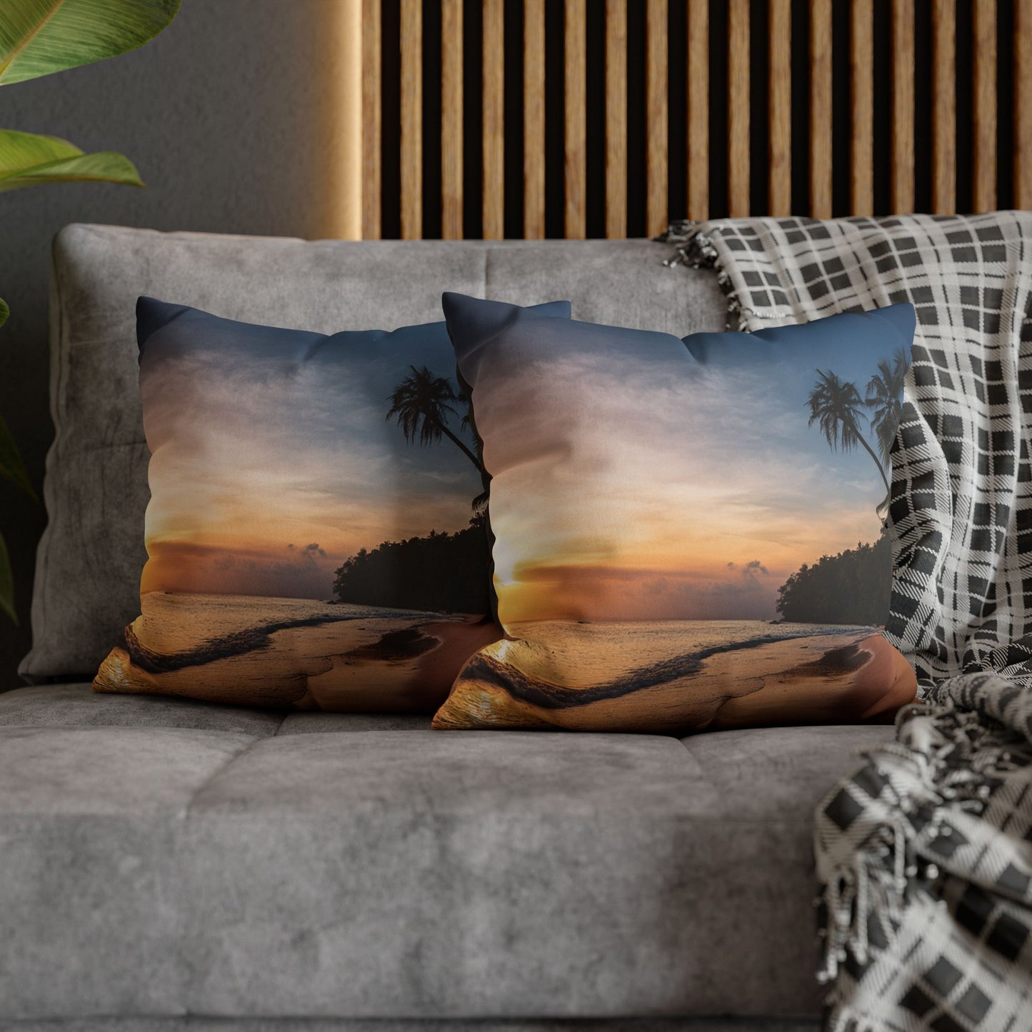 Beach Pillow Case