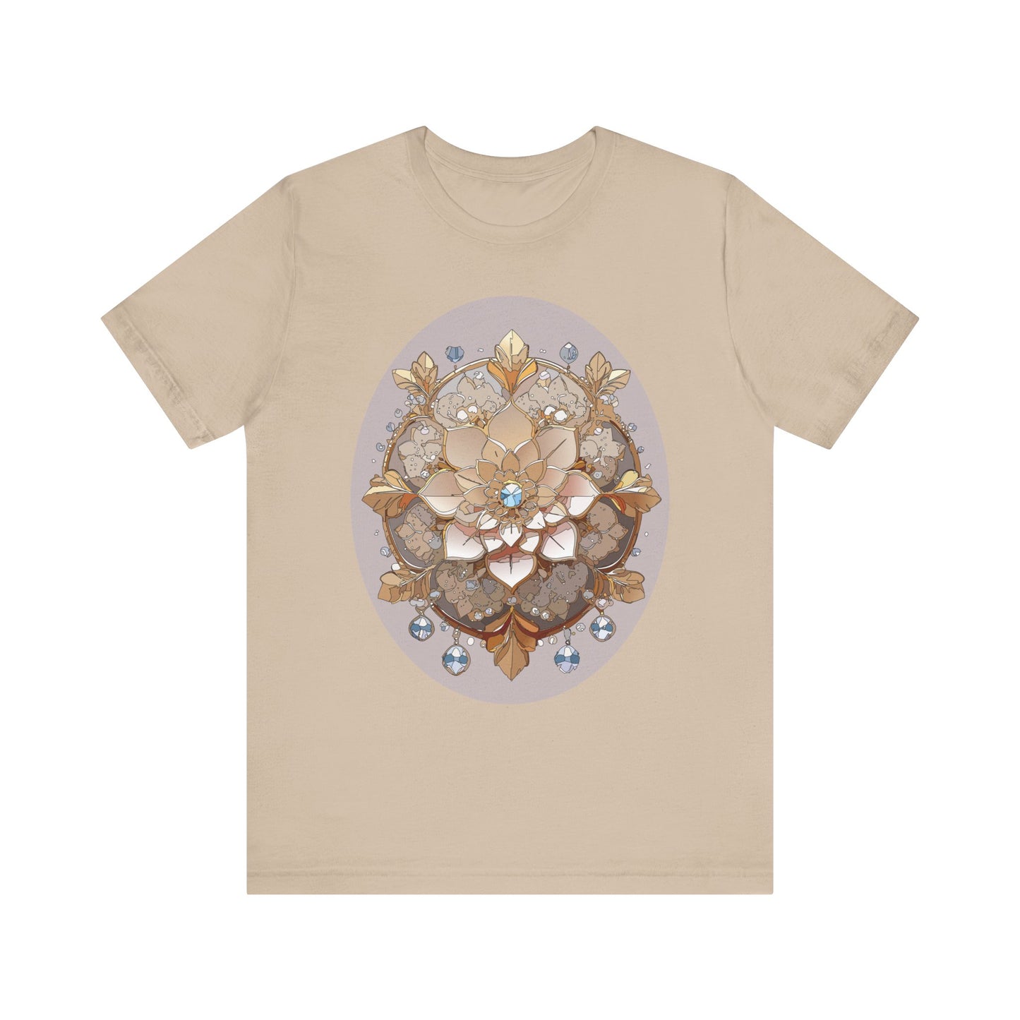 Floral Shirt, Flower Shirt, Tee Shirt with Antique Flower