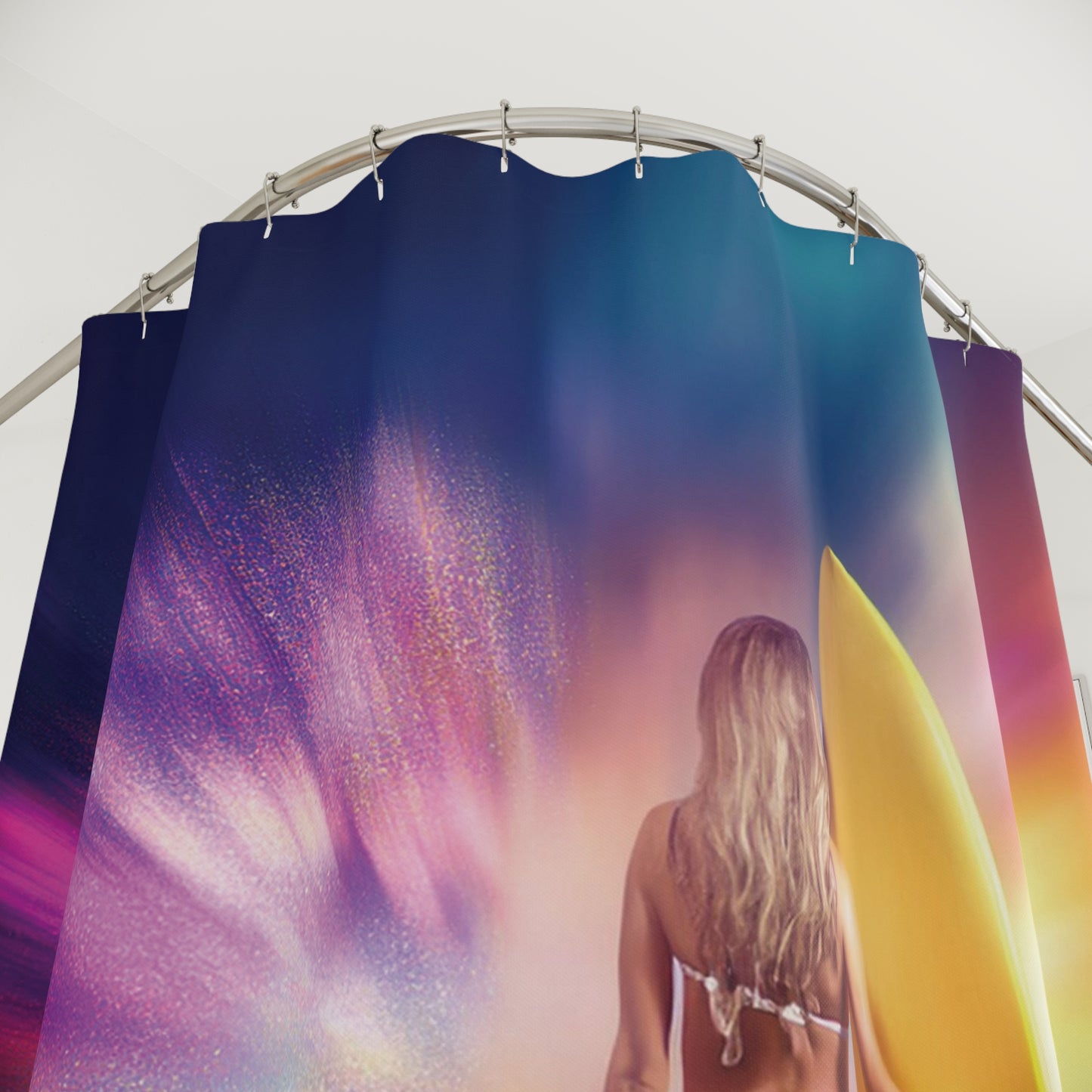 Woman Shower Curtain