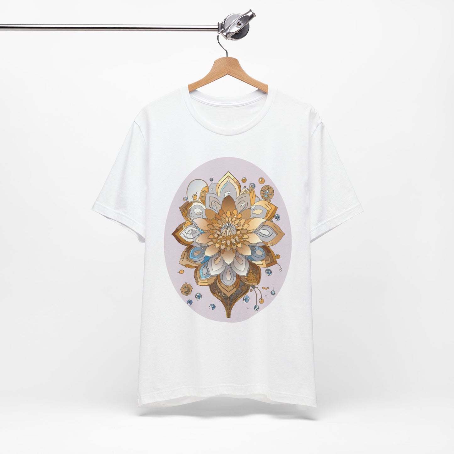 Floral Shirt, Flower Shirt, Tee Shirt with Antique Flower