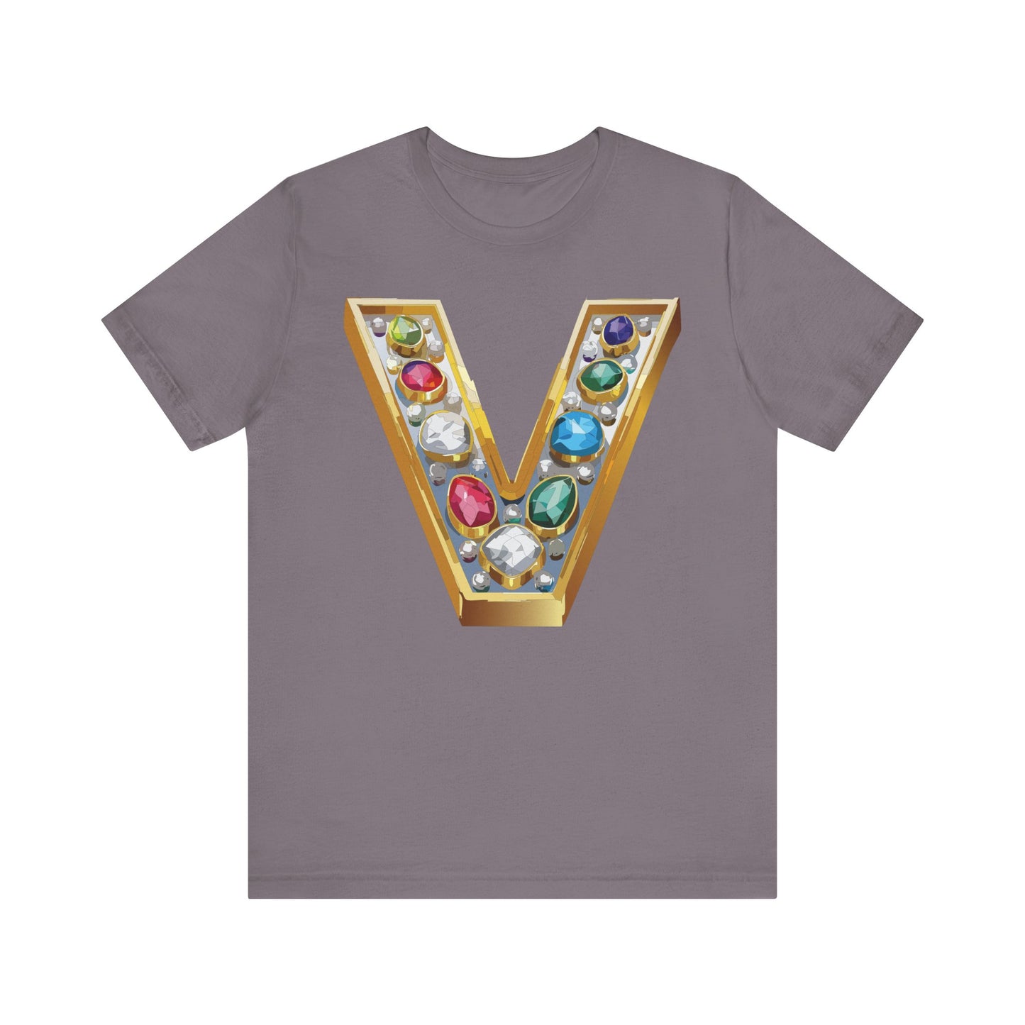 Letter Shirt, Shirt with Letters, Tee Shirt with Gold Letter, Shirt with Antique Letters