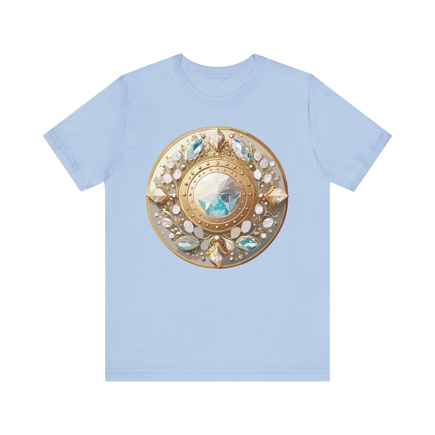 Medallion Shirt, Shirt with Medallion, Tee Shirt with Medal