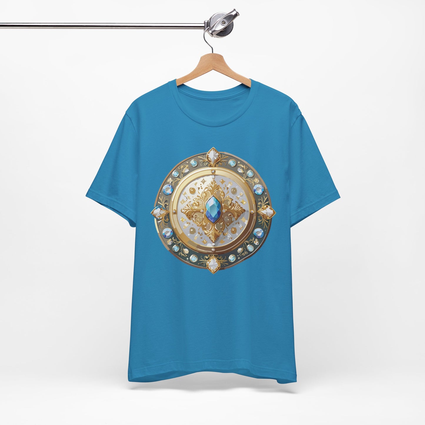 Medallion Shirt, Shirt with Medallion, Tee Shirt with Medal