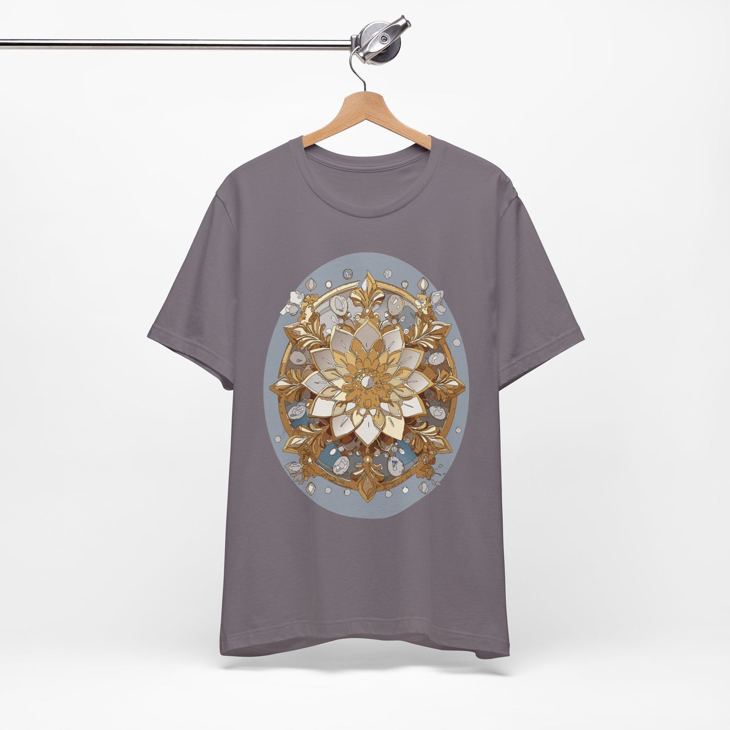Floral Shirt, Flower Shirt, Tee Shirt with Antique Flower