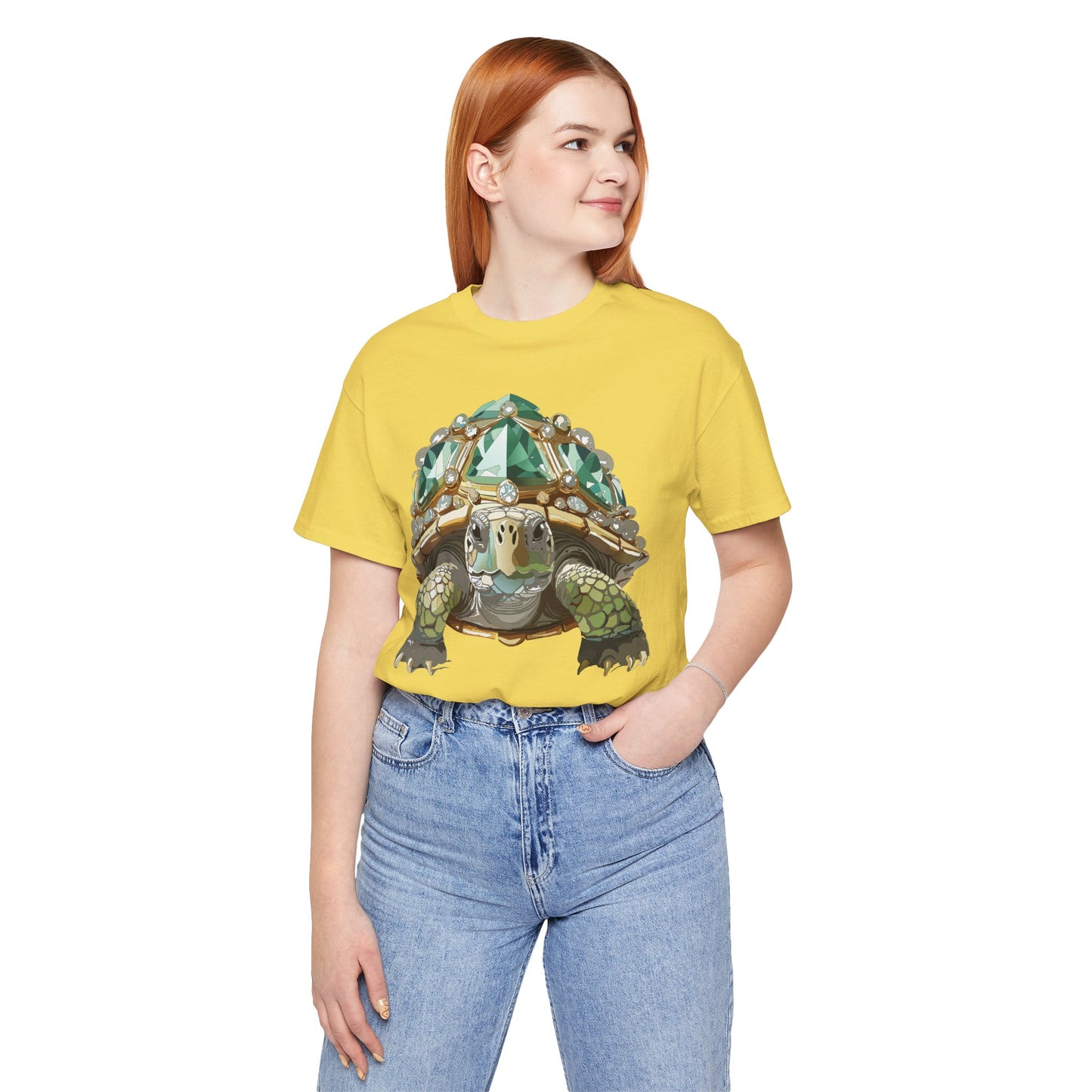 Animal Shirt, Shirt with Animal, Tee Shirt with Gold Animal Medal, Shirt with Antique Animal Medallion