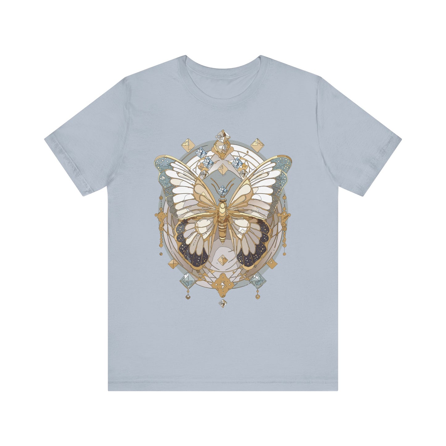Butterfly Shirt, Shirt with Butterfly, Tee Shirt with Antique Butterfly